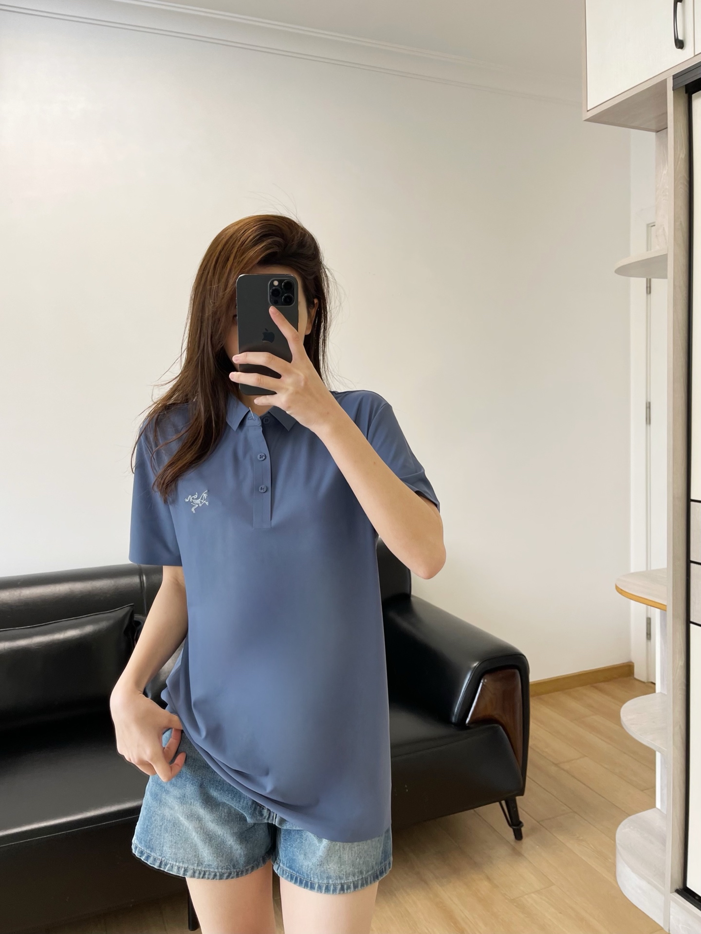 NO:323448,Model 166 98 wear M size loose effect, alexander wang19860909模特166 98穿M码宽松效果,,alexander wang,Women's clothing