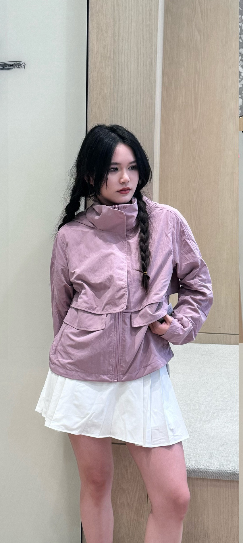 NO:324074,This purple object is very high-end, alexander wang19860909这个紫色实物很有高级感,,alexander wang,Women's clothing