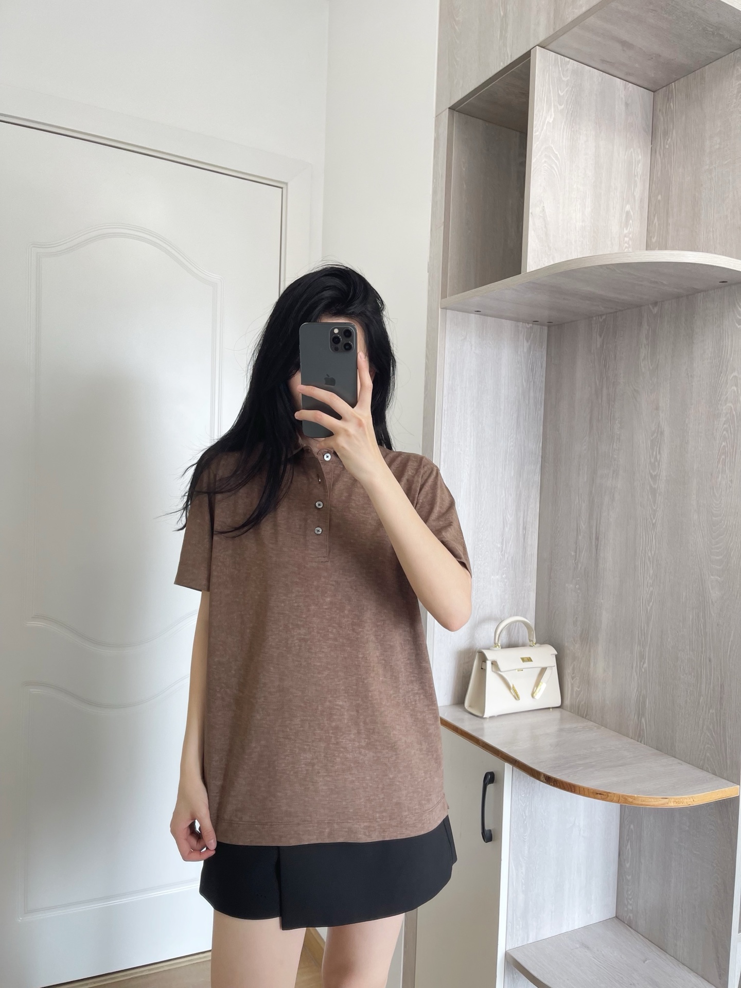 NO:411347,Model 166 98 wear M size loose effect, alexander wang19860909模特166 98穿M码宽松效果,,alexander wang,Women's clothing