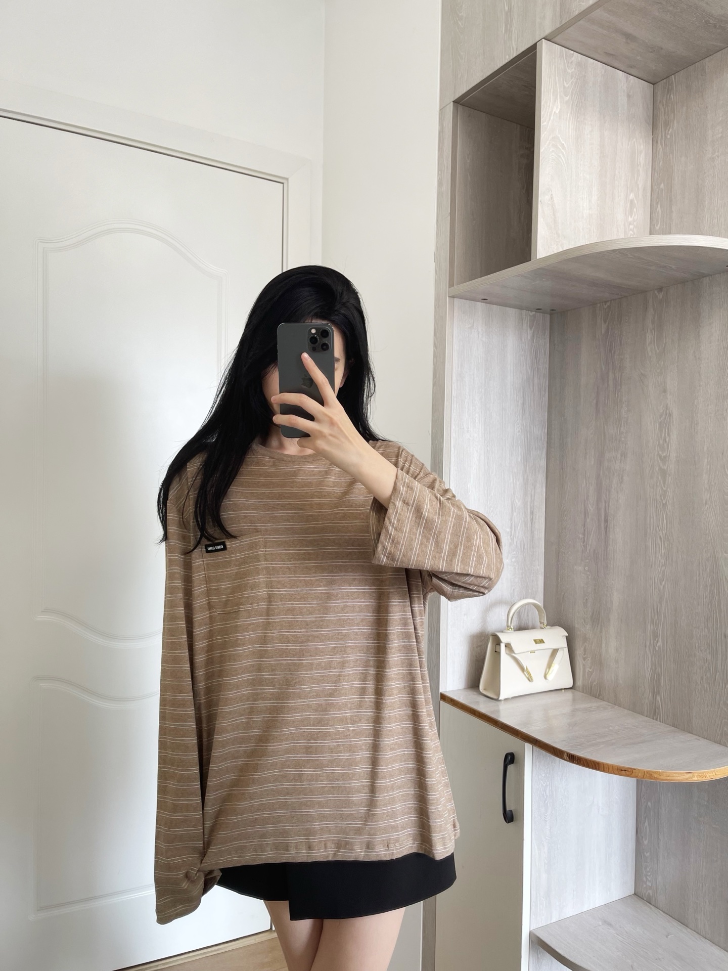 NO:327629,Polo shirt long sleeves, alexander wang19860909polo衫长袖,,alexander wang,Women's clothing