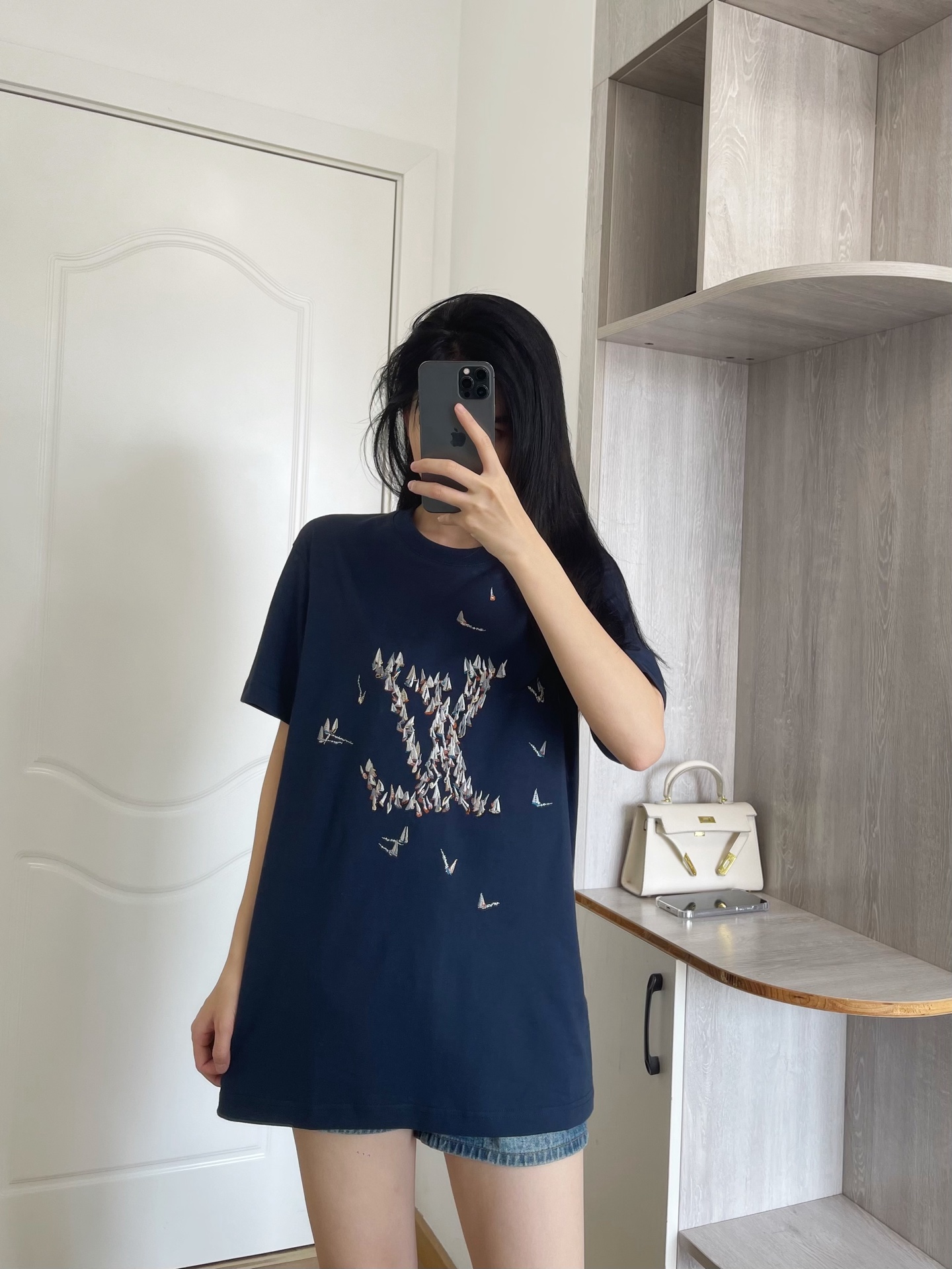 NO:331835,Model 166 98 wears S size loose, alexander wang19860909模特166 98穿S码宽松,,alexander wang,Women's clothing