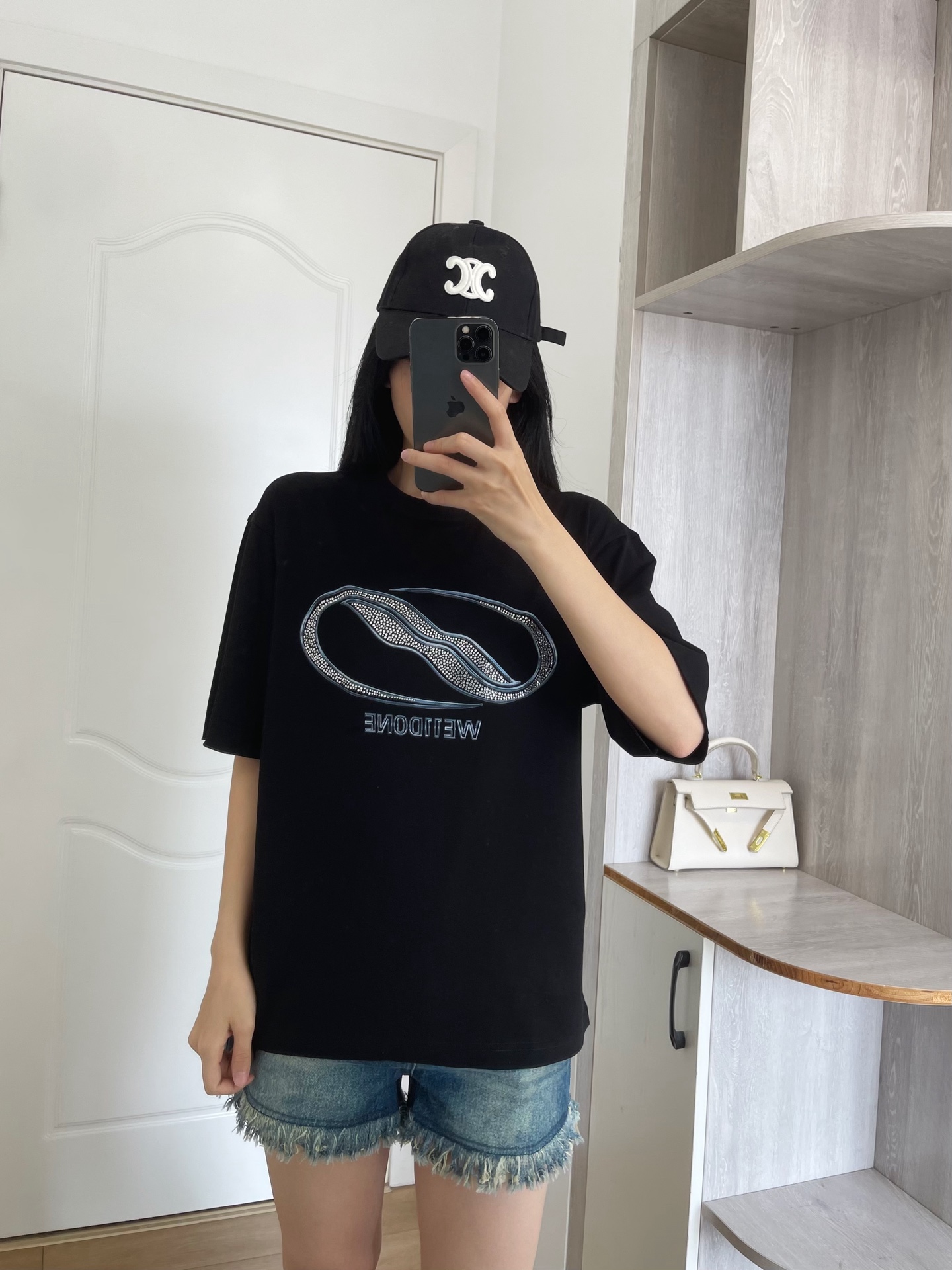 NO:332471,Model 166 98 wearing S-size effect, alexander wang19860909模特166 98穿S码效果,,alexander wang,Women's clothing