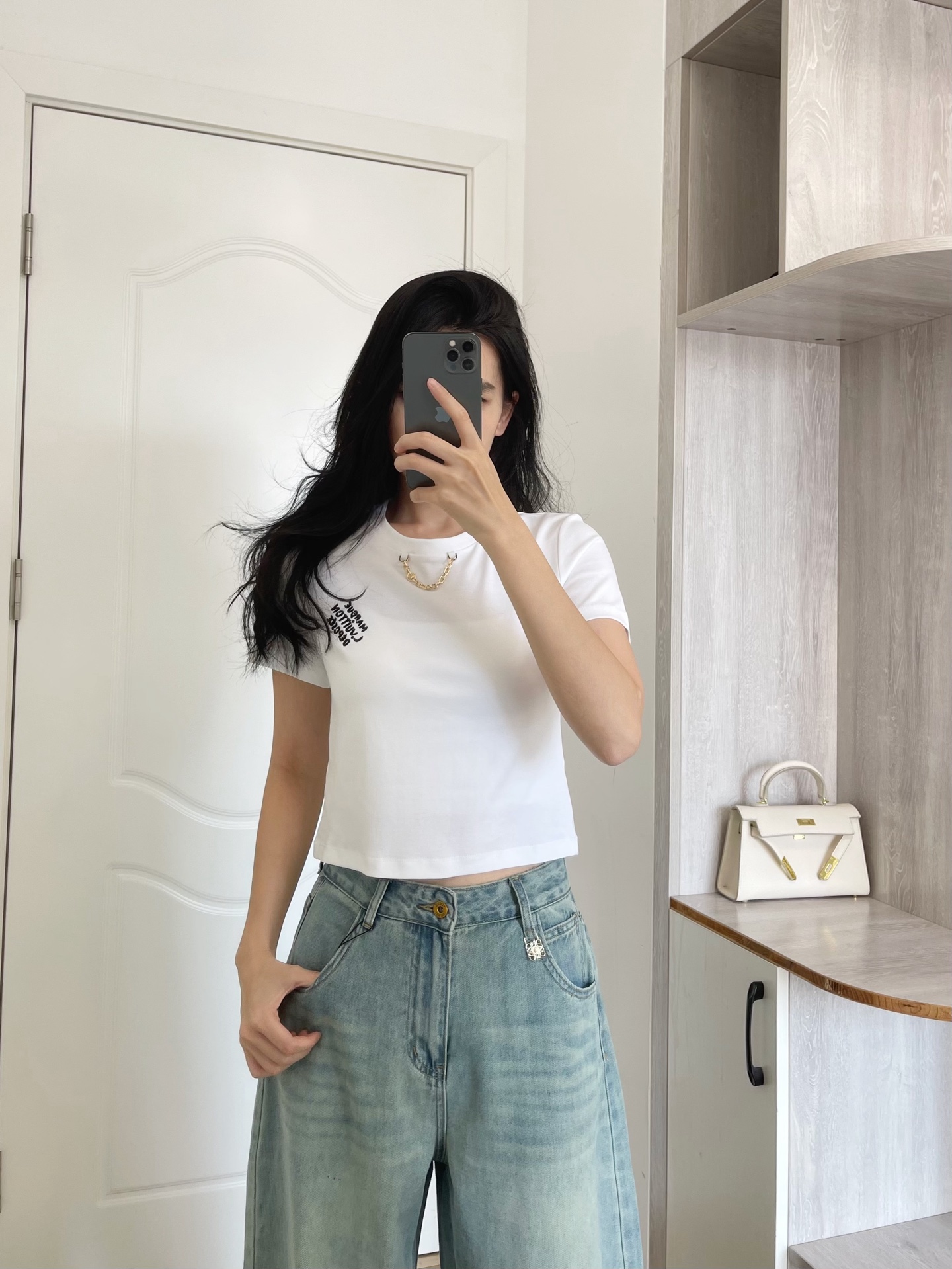 NO:427455,Short and long model 166 98 suitable for wearing S size, alexander wang19860909短款长款模特166 98穿S码合适,,alexander wang,Women's clothing