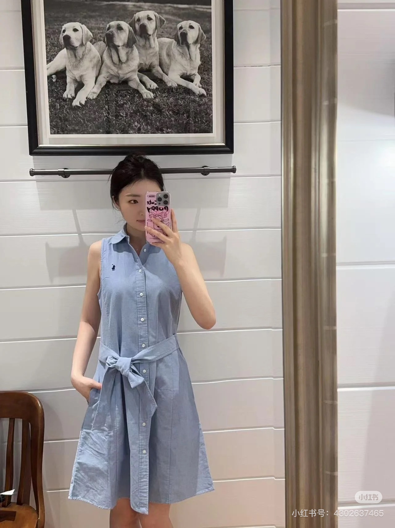 NO:414998,Really can't resist pure little blue skirt, skirts, alexander wang19860909真的无法抵抗清纯小蓝裙子,,skirts,alexander wang,Women's clothing