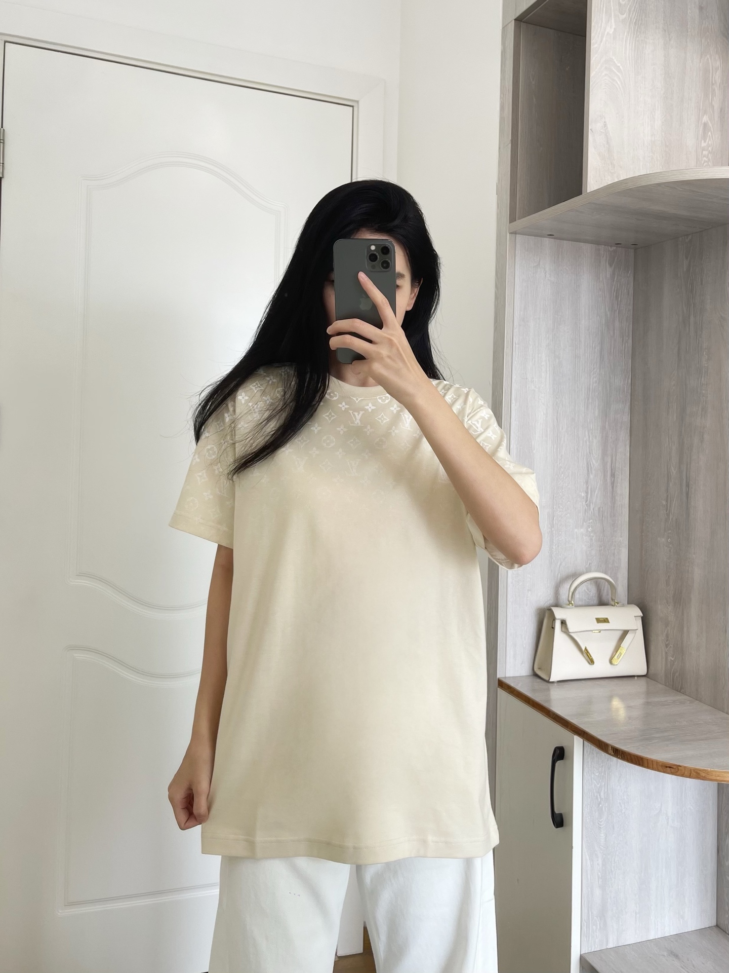 NO:334013,Model 166 98 wear S size loose effect, alexander wang19860909模特166 98穿S码宽松效果,,alexander wang,Women's clothing