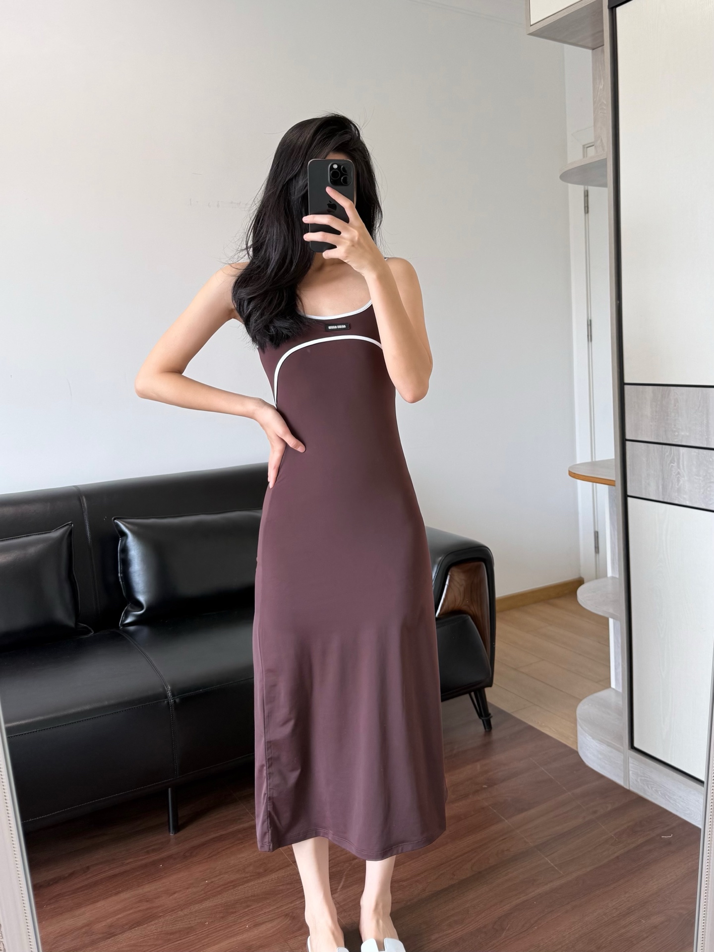 NO:428343,Vest dress P model 166 98 wear S size slim fit, skirts, alexander wang19860909背心连衣裙p模特166 98穿S码修身,,skirts,alexander wang,Women's clothing