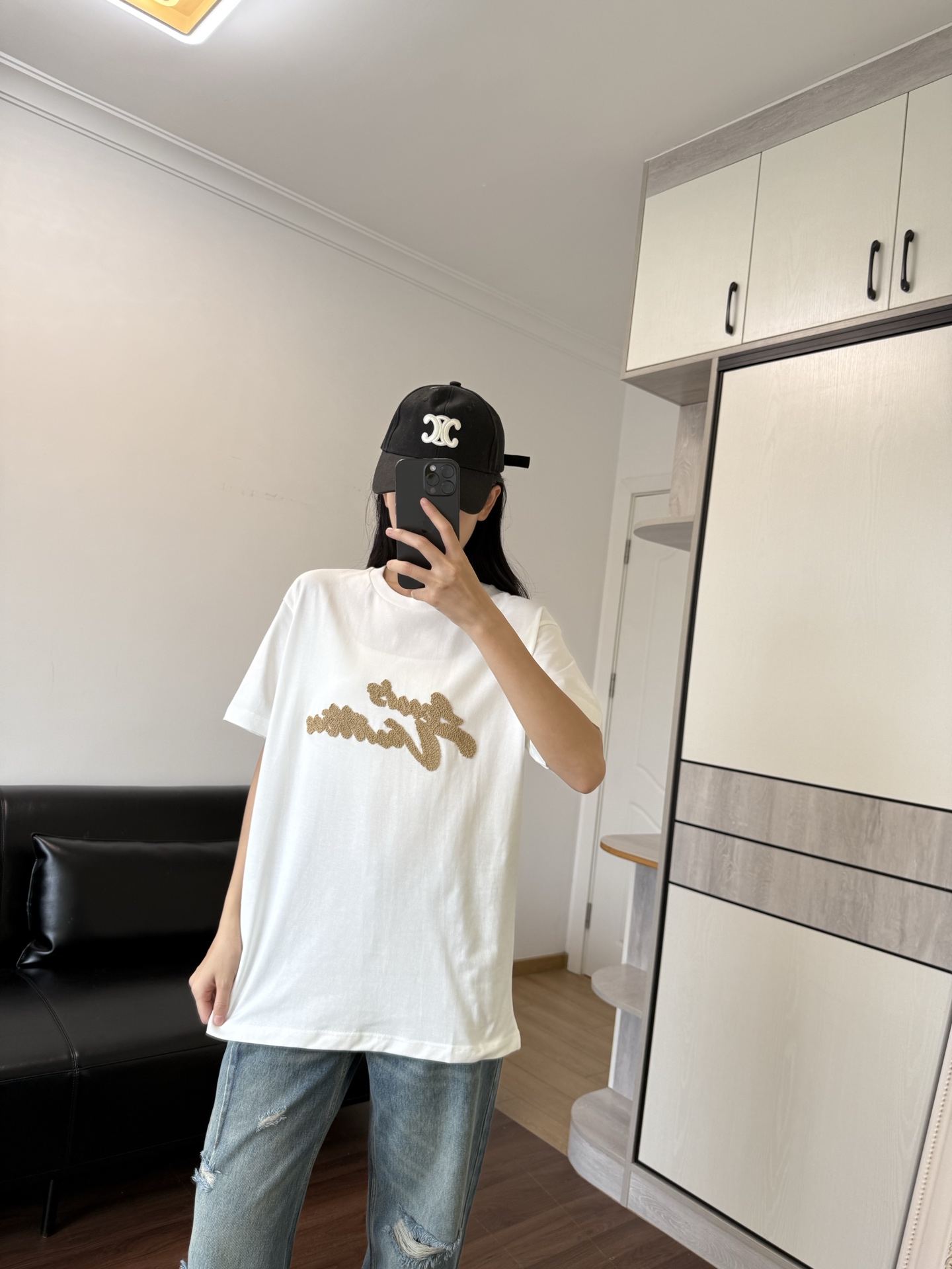 NO:447592,Model 166 98 wear S size loose effect, alexander wang19860909模特166 98穿S码宽松效果,,alexander wang,Women's clothing