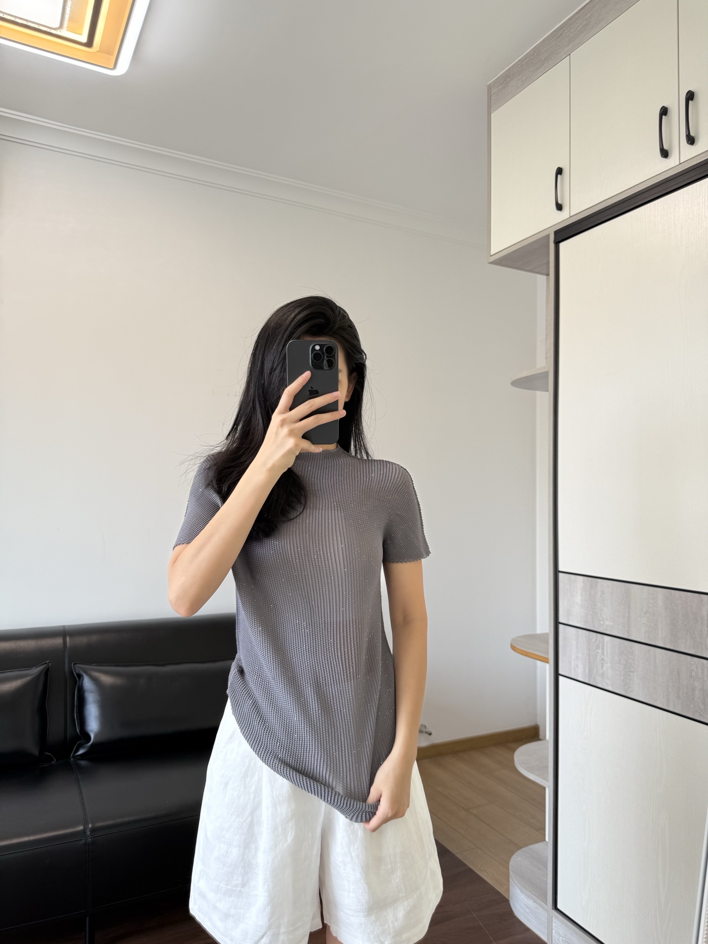 NO:435502,Model 166 98 wears the right size, alexander wang19860909模特166 98穿均码合适,,alexander wang,Women's clothing