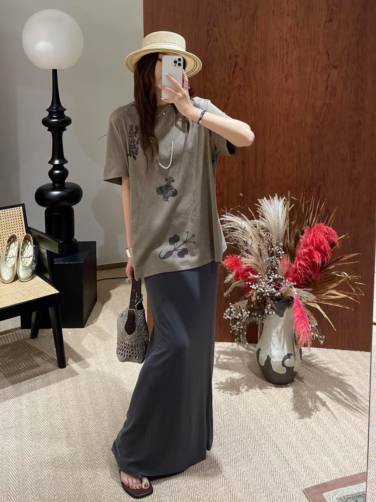 NO:452221,Short-sleeved long-sleeved citywalk outfit~, T-shirt,alexander wang19860909短袖长袖citywalk穿搭拿捏~,,T-shirt,alexander wang,Women's clothing