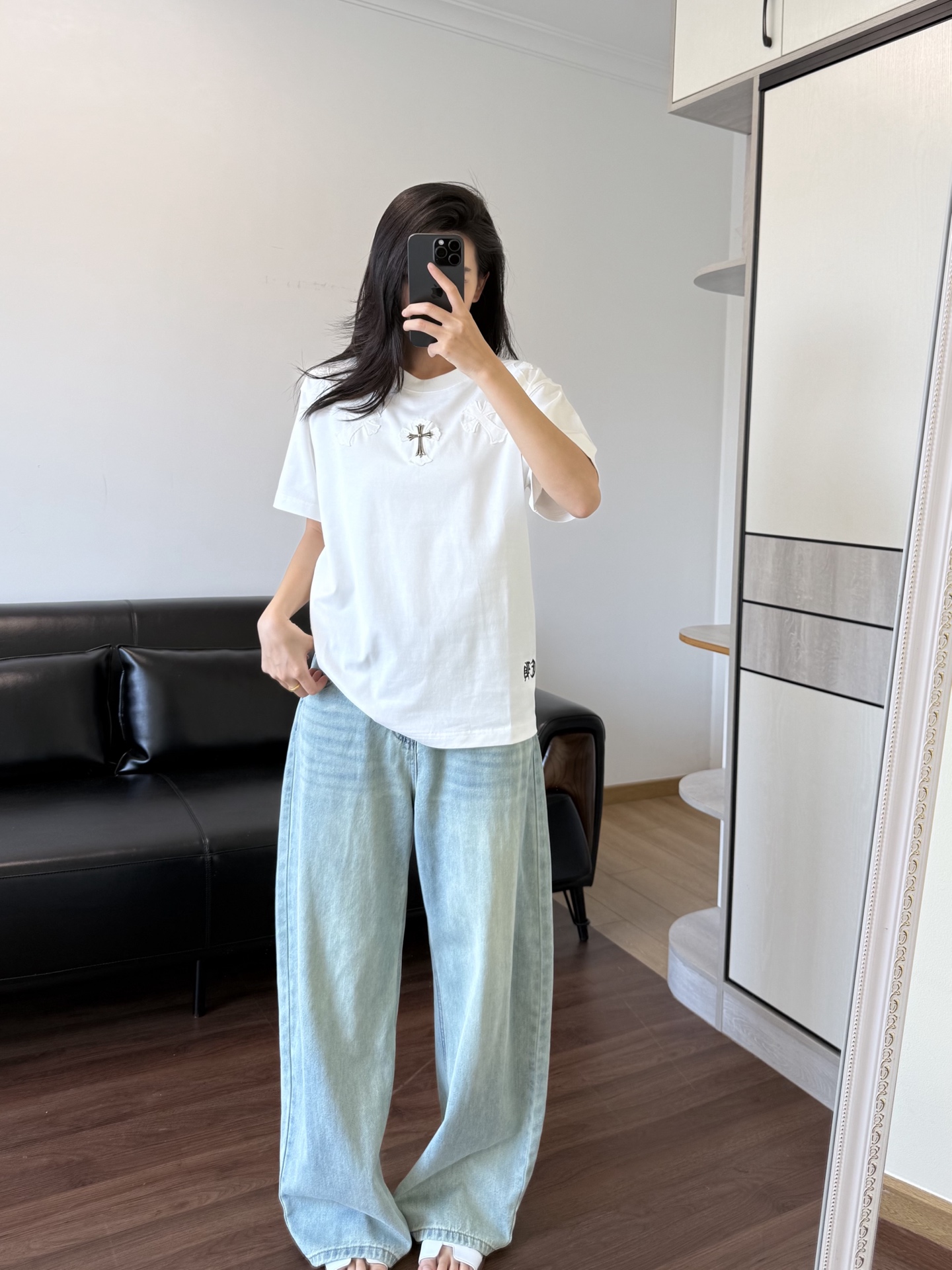 NO:456030,P, model 166 98 wearing S-code effect, alexander wang19860909P,模特166 98穿S码效果,,alexander wang,Women's clothing