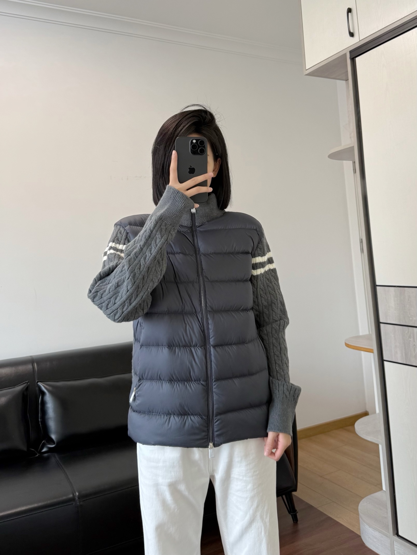 NO:464658,Model 166 98 wears L size loose, alexander wang19860909模特166 98穿L码宽松,,alexander wang,Women's clothing