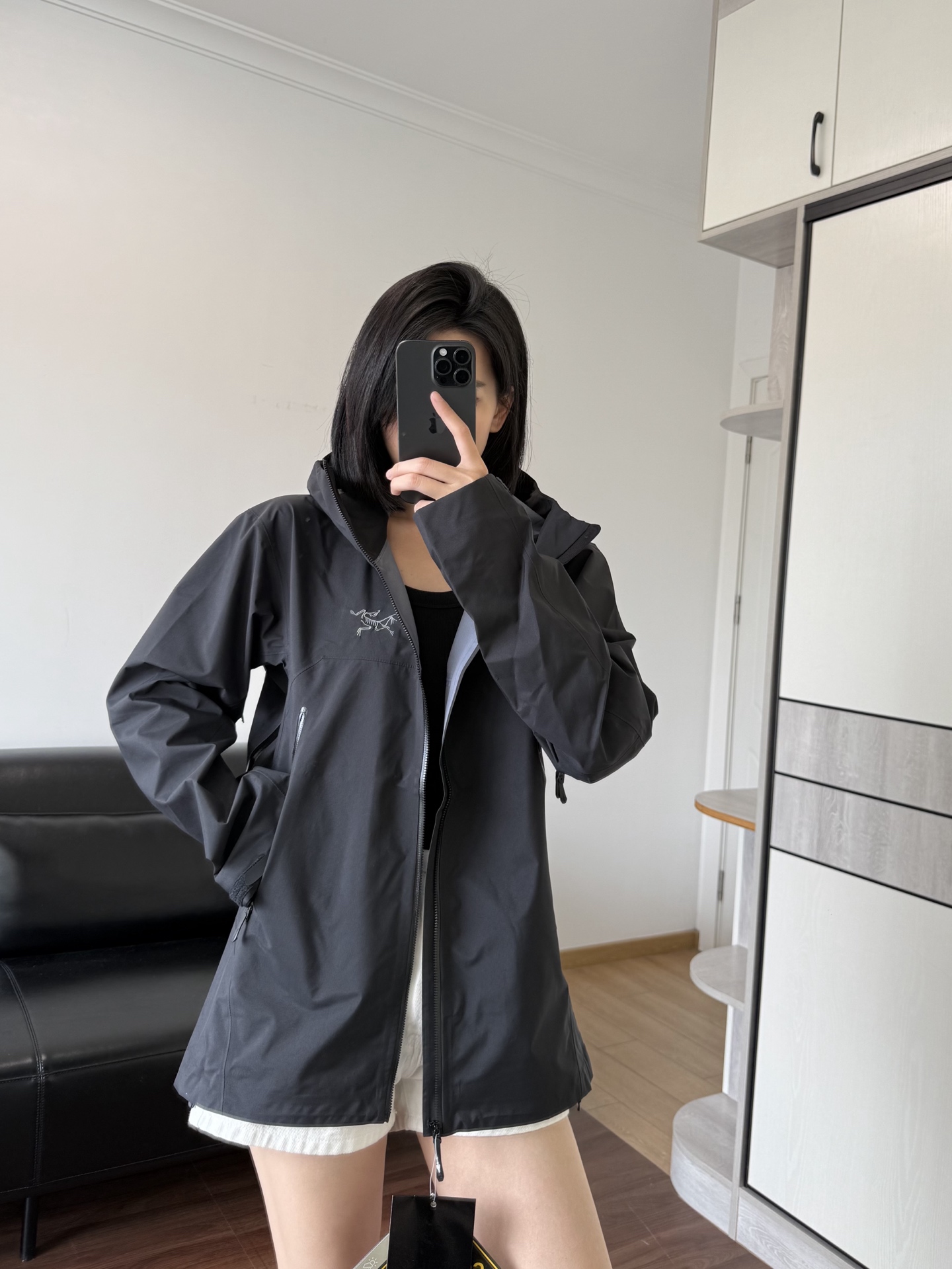 NO:535996,Model 166 98 wearing S-size effect, alexander wang19860909模特166 98穿S码效果,,alexander wang,Women's clothing