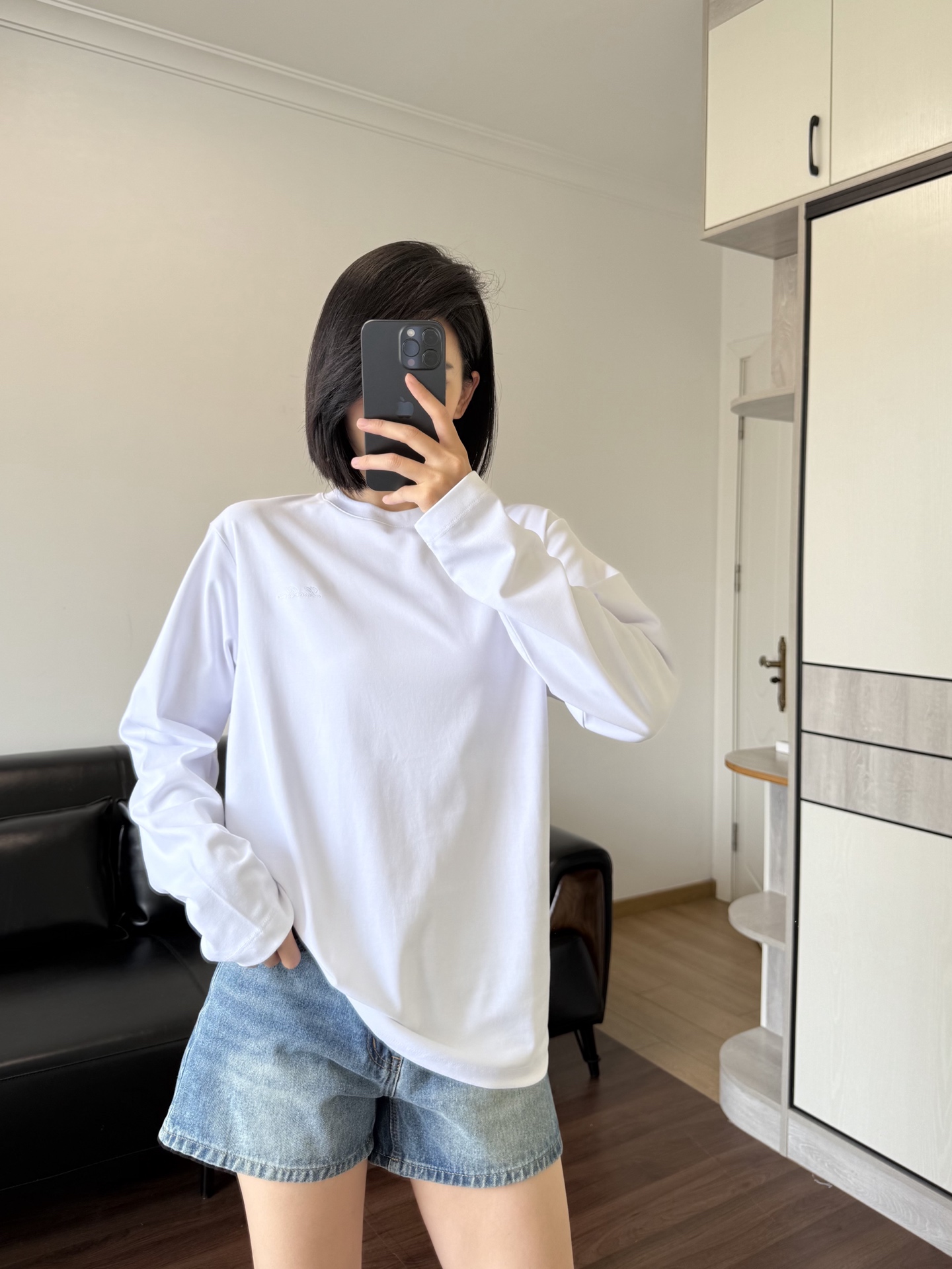 NO:485508,Model 166 98 wears M size loose, alexander wang19860909模特166 98穿M码宽松,,alexander wang,Women's clothing