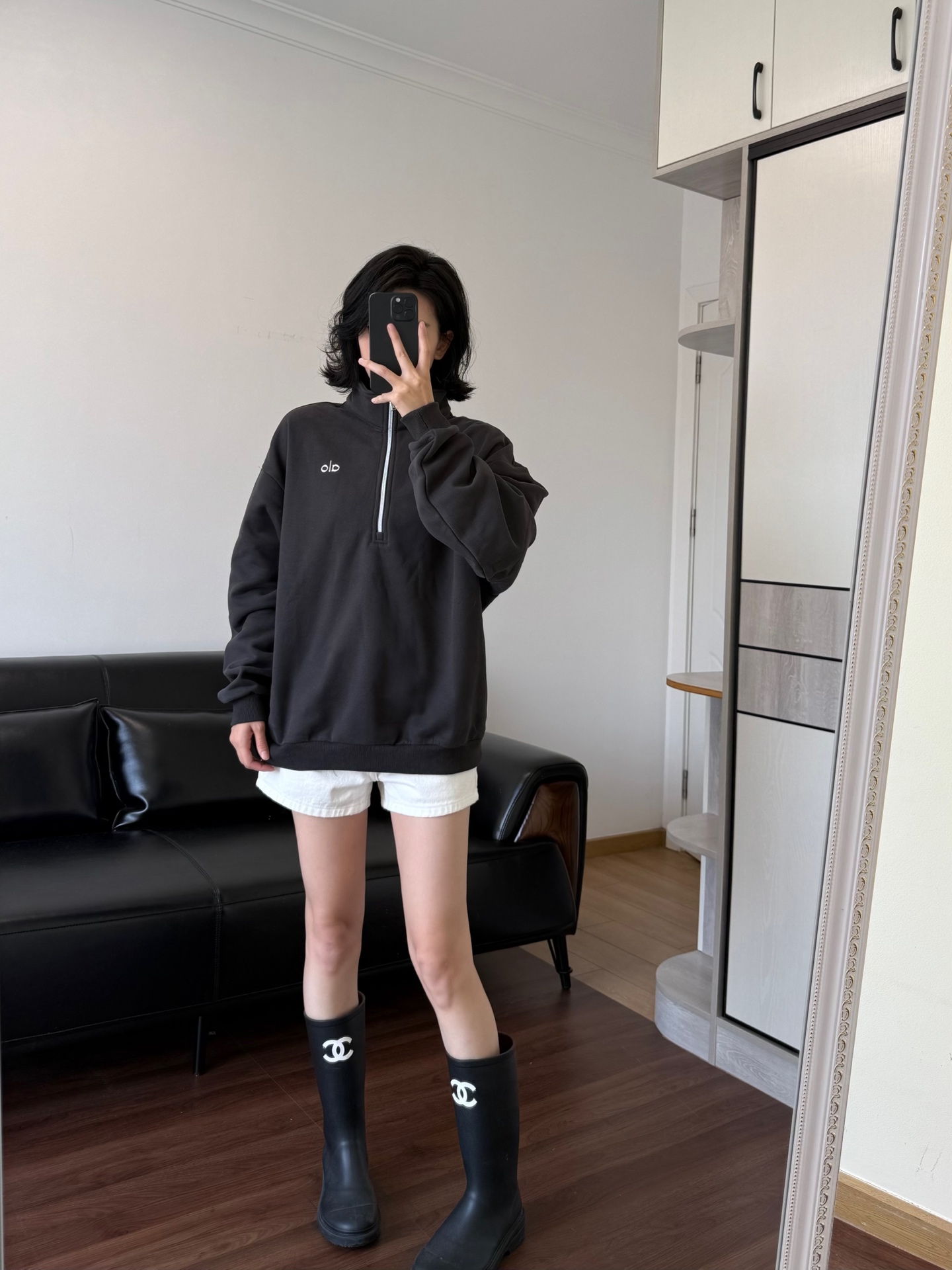 NO:500005,Model 166 98 wearing S-size effect, alexander wang19860909模特166 98穿S码效果,,alexander wang,Women's clothing