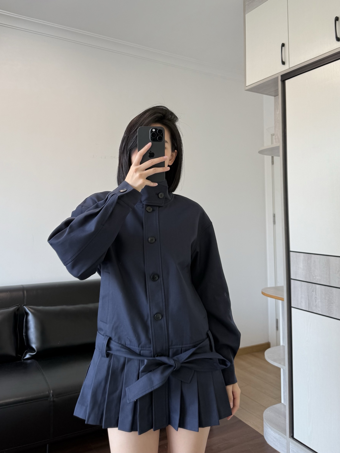 NO:502765,Model 166 98 wearing S-size effect, alexander wang19860909模特166 98穿S码效果,,alexander wang,Women's clothing