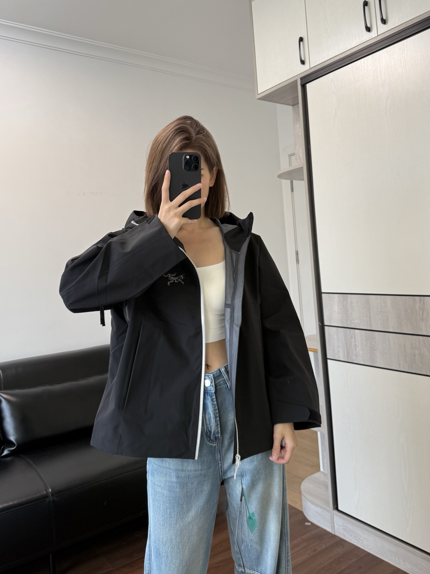 NO:506890,Model 166 98 wearing S-size effect, alexander wang19860909模特166 98穿S码效果,,alexander wang,Women's clothing