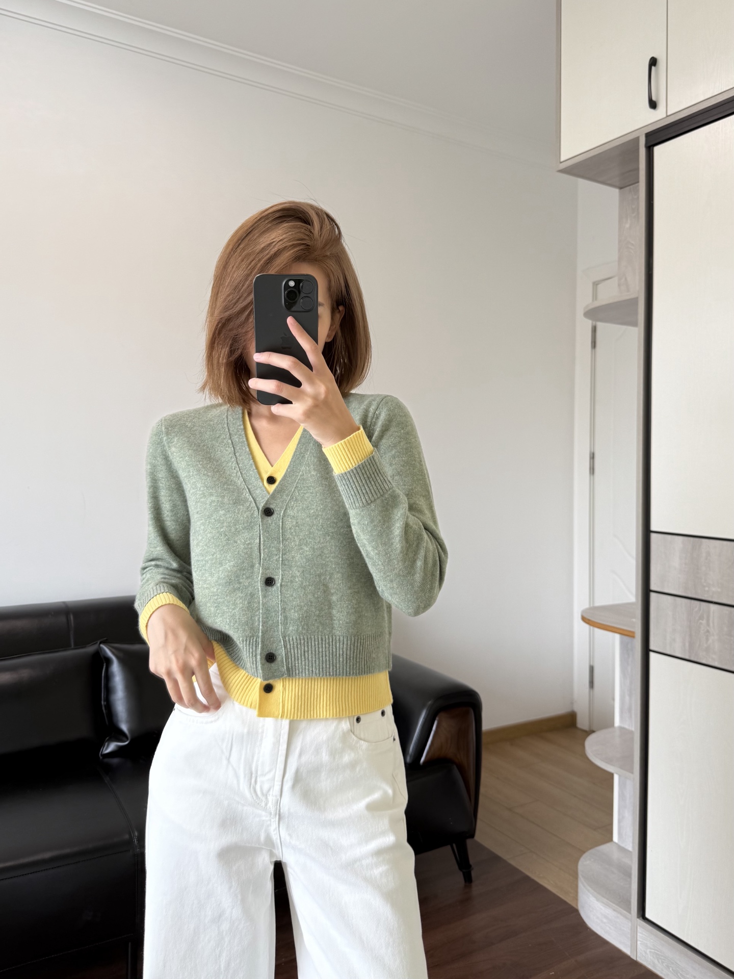 NO:547863,It is another style to wear clothes that can be unbuttoned, alexander wang19860909衣服可以解开扣子穿是另外一种风格,,alexander wang,Women's clothing