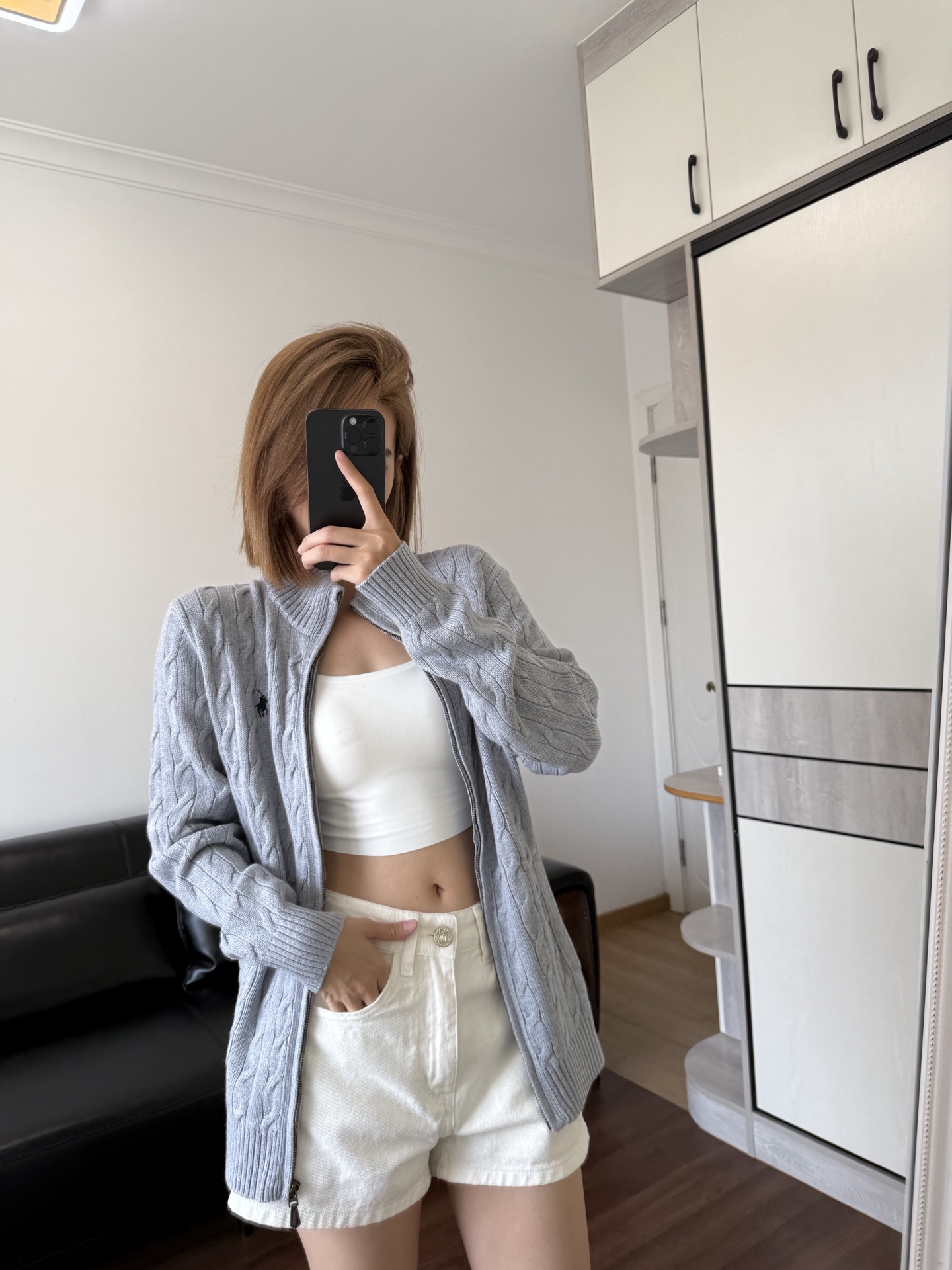 NO:560935,Model 166 98 wears size S, loose effect, alexander wang19860909模特166 98穿S码宽松效果,,alexander wang,Women's clothing