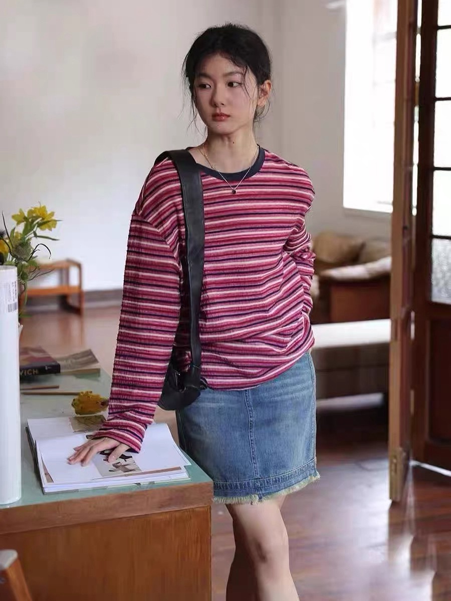 NO:567991,The more I look at the stripes, the more I fall in love with them!  !  ,,alexander wang19860909越看越爱的条纹！！,,alexander wang,Women's clothing