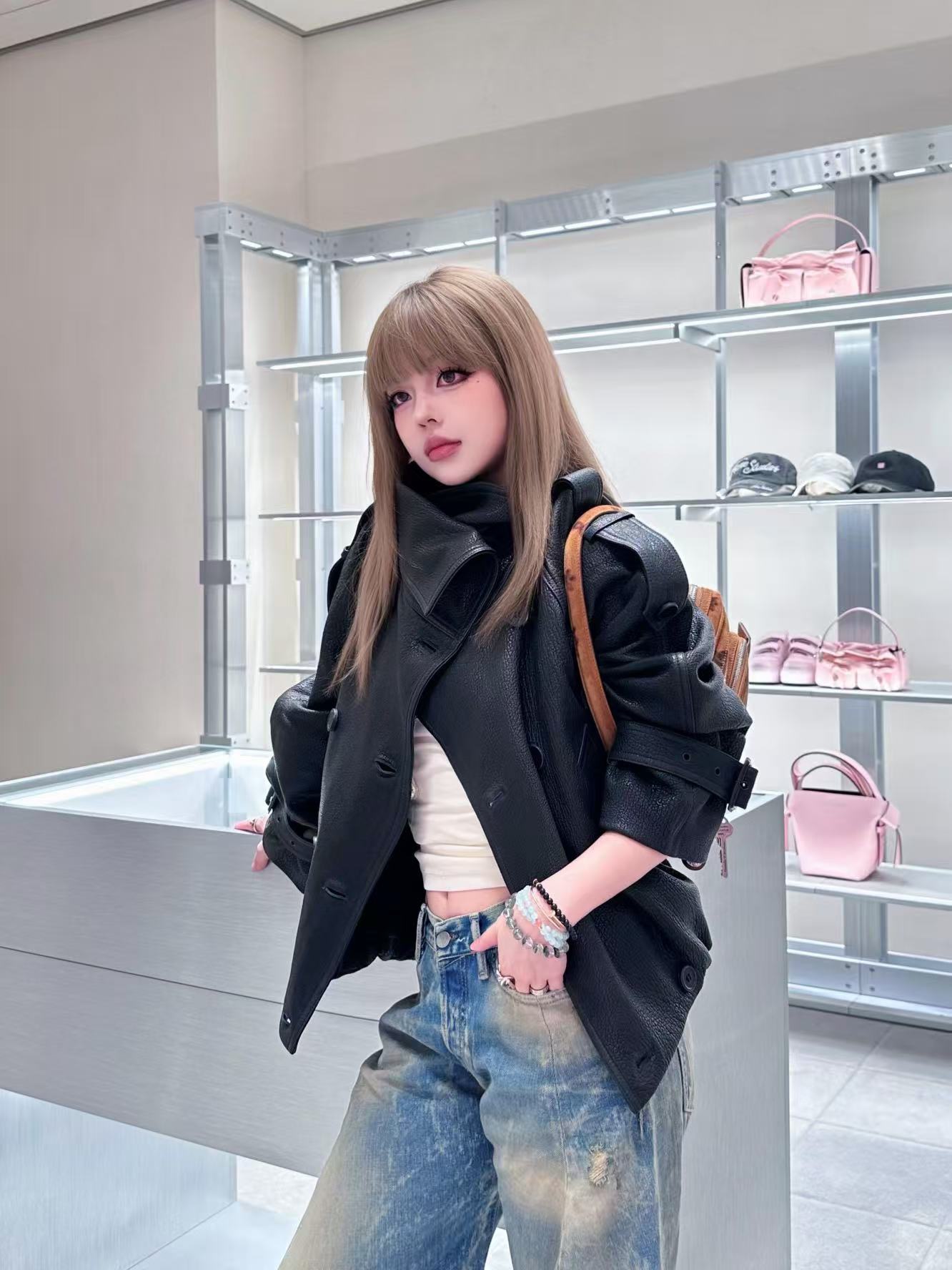 NO:568864,ACNE super leather jacket is here,,acne studios,leather jacket,alexander wang19860909ACNE超皮衣来了,,acne studios,leather jacket,alexander wang,Women's clothing