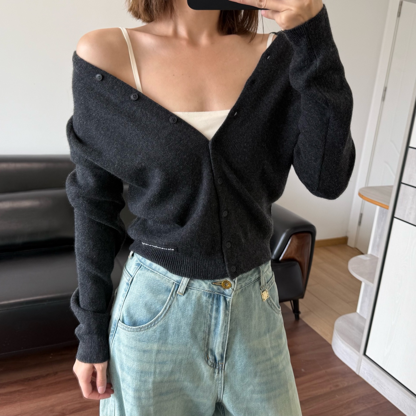 NO:577037,The clothes can be worn off the shoulders,,alexander wang19860909衣服可以露肩穿,,alexander wang,Women's clothing