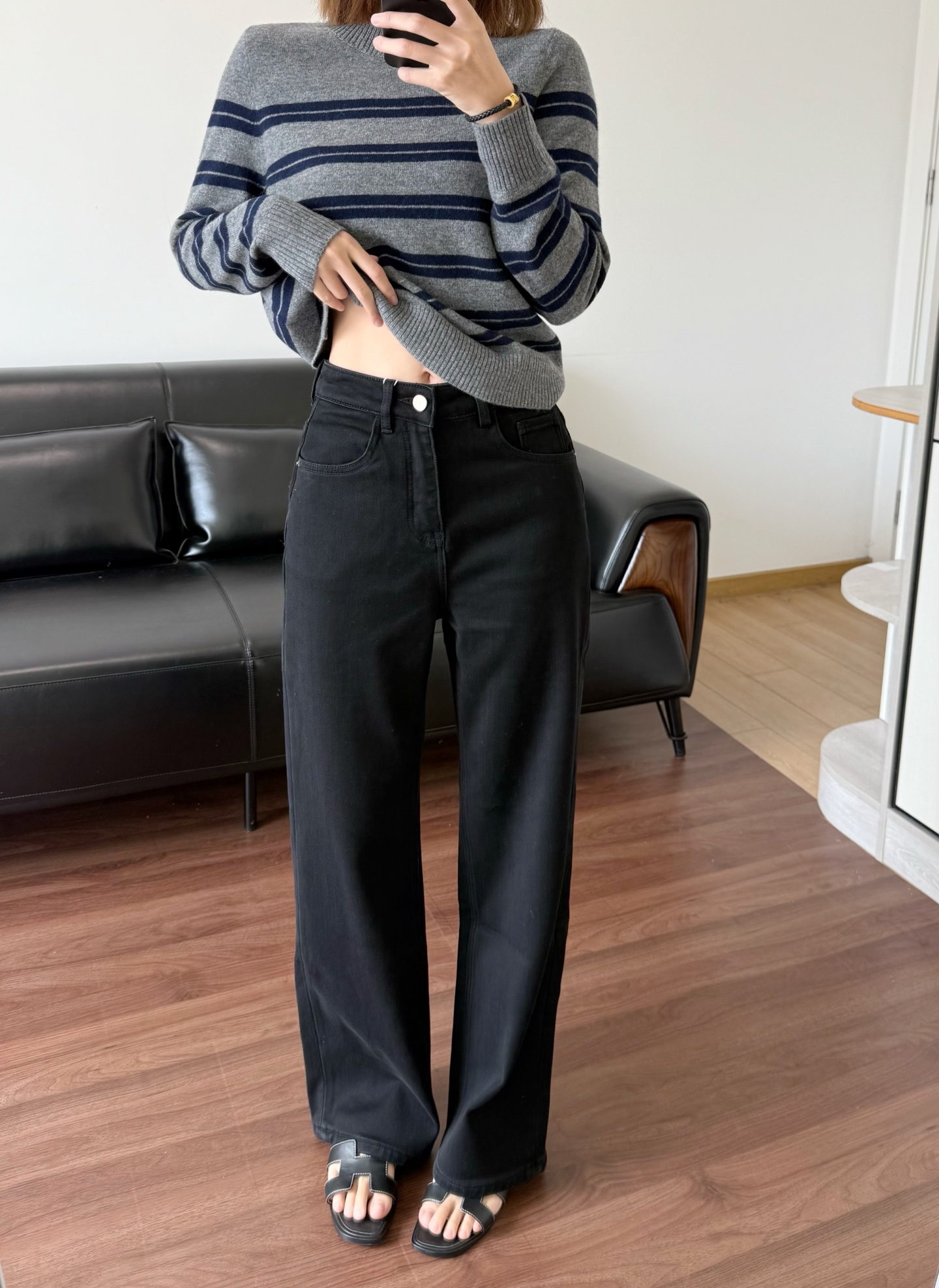 NO:578767,Model 166 98 wears size 26, alexander wang19860909模特166 98穿26码合适,,alexander wang,Women's clothing