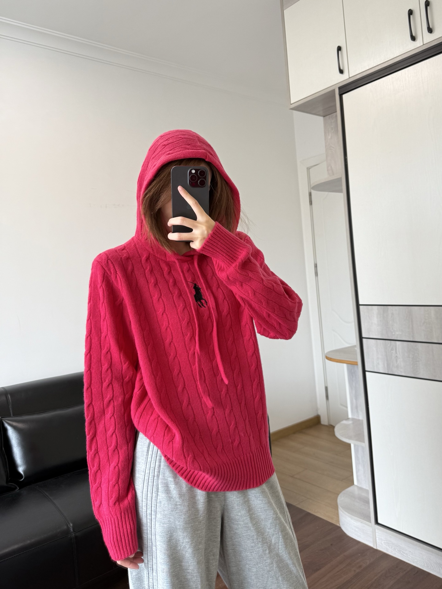 NO:607727,Model 166 98 wears size S for loose effect,,alexander wang19860909模特166 98穿S码效果宽松,,alexander wang,Women's clothing