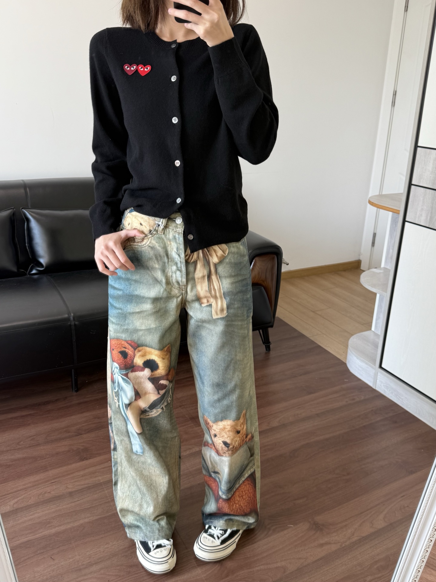 NO:650216,Model 166-98 wears size S for slim fit. Take it according to waist size. Model with waist size 68-70 should wear size M,,alexander wang19860909模特166 98穿S码修身 按照腰围拿 模特腰围68-70要穿M的,,alexander wang,Women's clothing