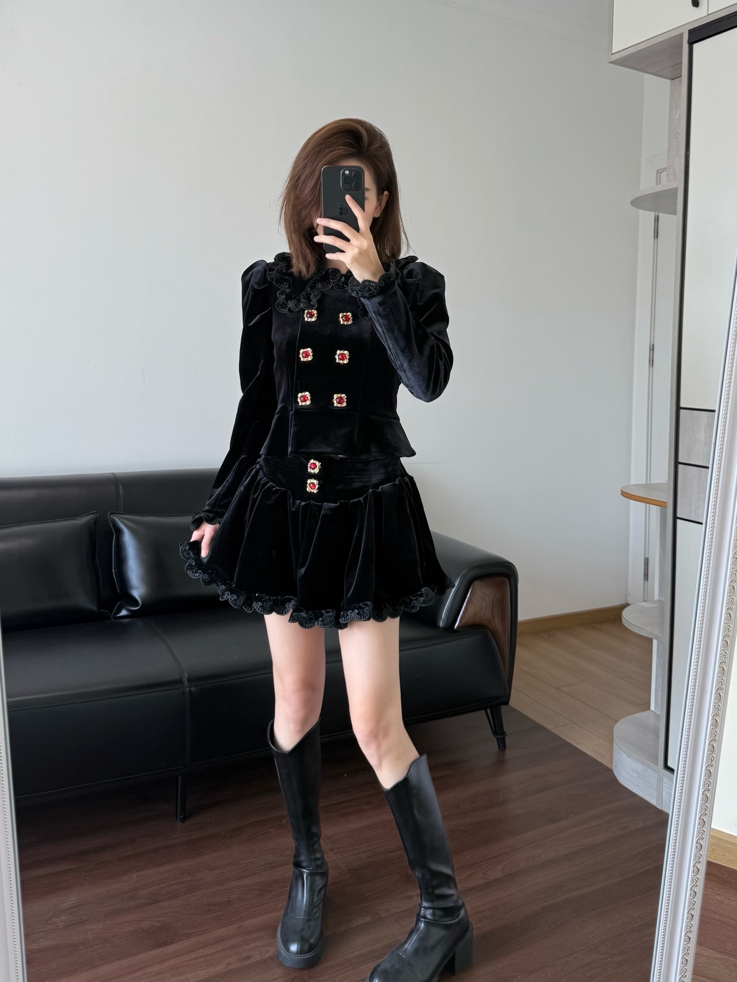 NO:658689,Top and skirt p model 166 98 wear S size slim fit,skirts,alexander wang19860909上衣裙子p模特166 98穿S码修身,,skirts,alexander wang,Women's clothing