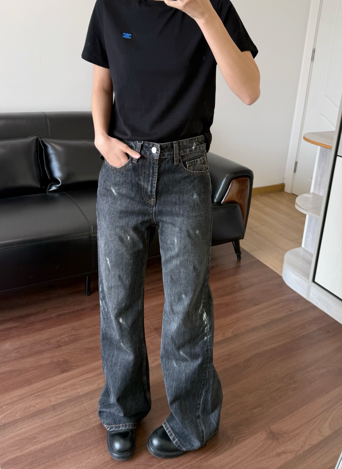 NO:693600,Model 166 98 wears size 26,19860909模特166 98穿26码合适,,,Women's clothing