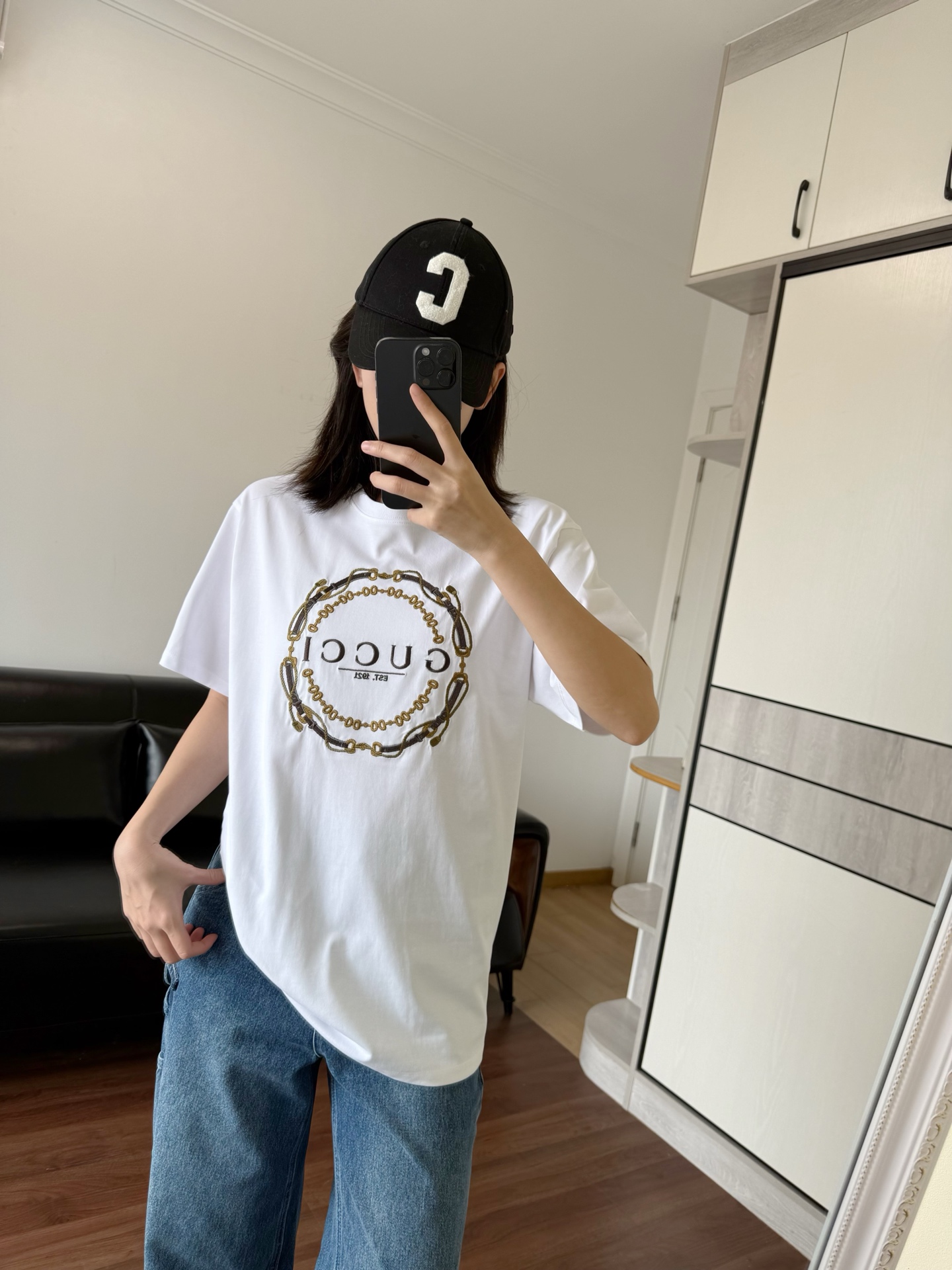 NO:761091,Model 166 98 wears size S for a loose fit,19860909模特166 98穿S码效果宽松,,,Women's clothing