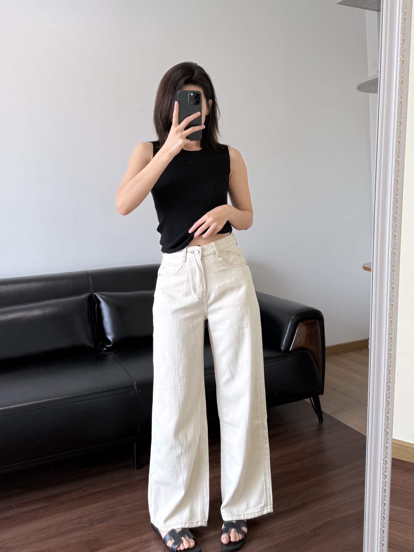 NO:790135,Model 166 98 wears size S. Take the correct size according to your waist size.19860909模特166 98穿S码合适 按照腰围正码拿,,,Women's clothing