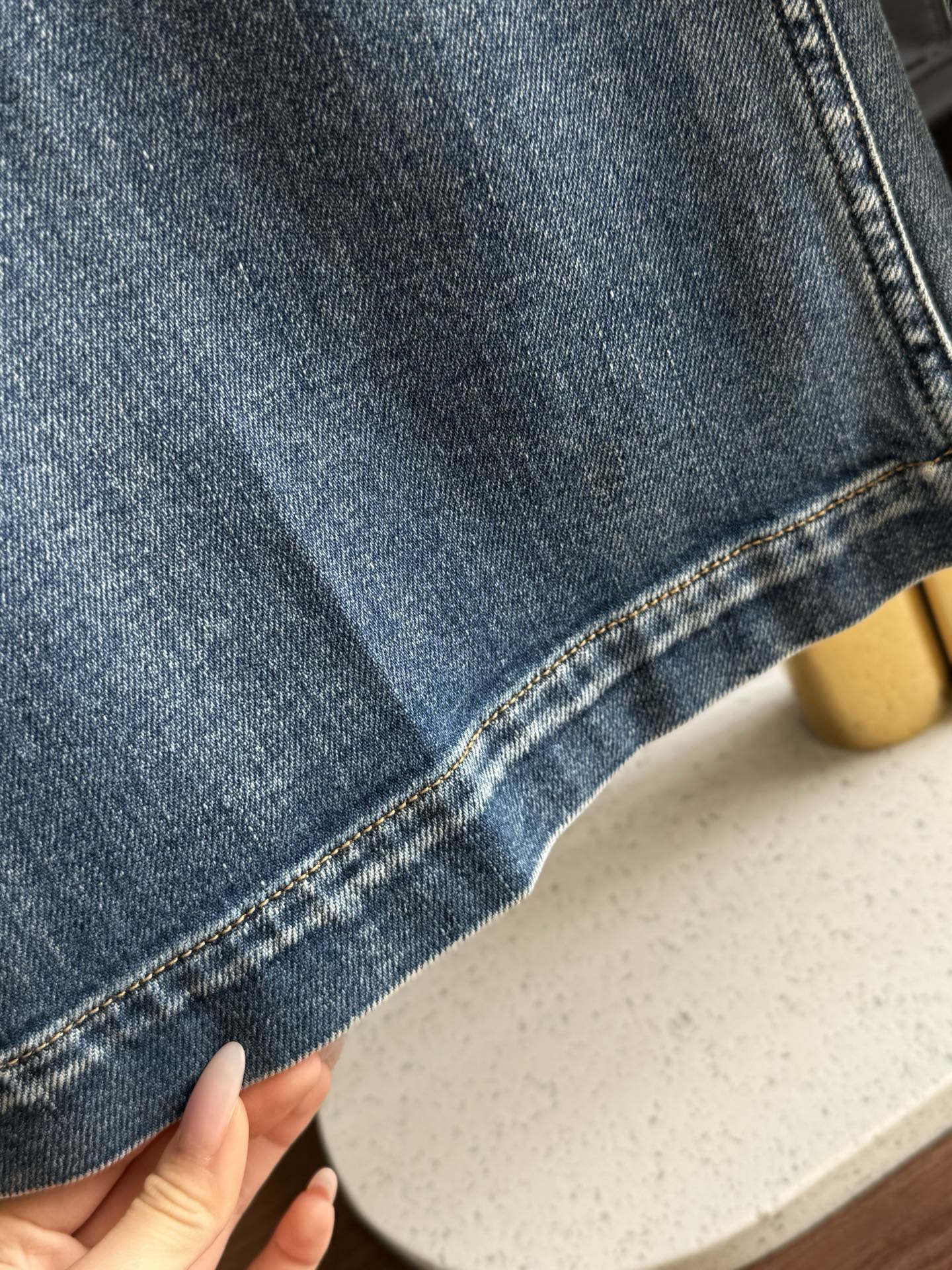 🌾RalPh Lauren.拉夫劳伦同款 女士直筒喇叭牛仔裤高版本早春新款直筒微喇牛仔裤定制原版一致的微