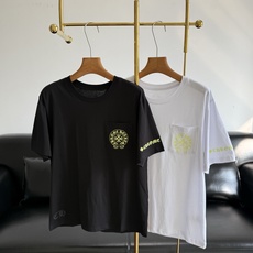🌾Chrome hearts 克罗心 同款印花T恤 纯棉面料!胸前和背后图案上身一秒变背影杀手!剪裁设计 🌾Chrome hearts 克罗心 同款印花T恤 纯棉面料!胸前和背后图案上身一秒变背影杀手!剪裁设计