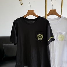 🌾Chrome hearts 克罗心 同款印花T恤 纯棉面料!胸前和背后图案上身一秒变背影杀手!剪裁设计 🌾Chrome hearts 克罗心 同款印花T恤 纯棉面料!胸前和背后图案上身一秒变背影杀手!剪裁设计