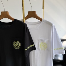 🌾Chrome hearts 克罗心 同款印花T恤 纯棉面料!胸前和背后图案上身一秒变背影杀手!剪裁设计 🌾Chrome hearts 克罗心 同款印花T恤 纯棉面料!胸前和背后图案上身一秒变背影杀手!剪裁设计