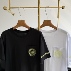 🌾Chrome hearts 克罗心 同款印花T恤 纯棉面料!胸前和背后图案上身一秒变背影杀手!剪裁设计 🌾Chrome hearts 克罗心 同款印花T恤 纯棉面料!胸前和背后图案上身一秒变背影杀手!剪裁设计