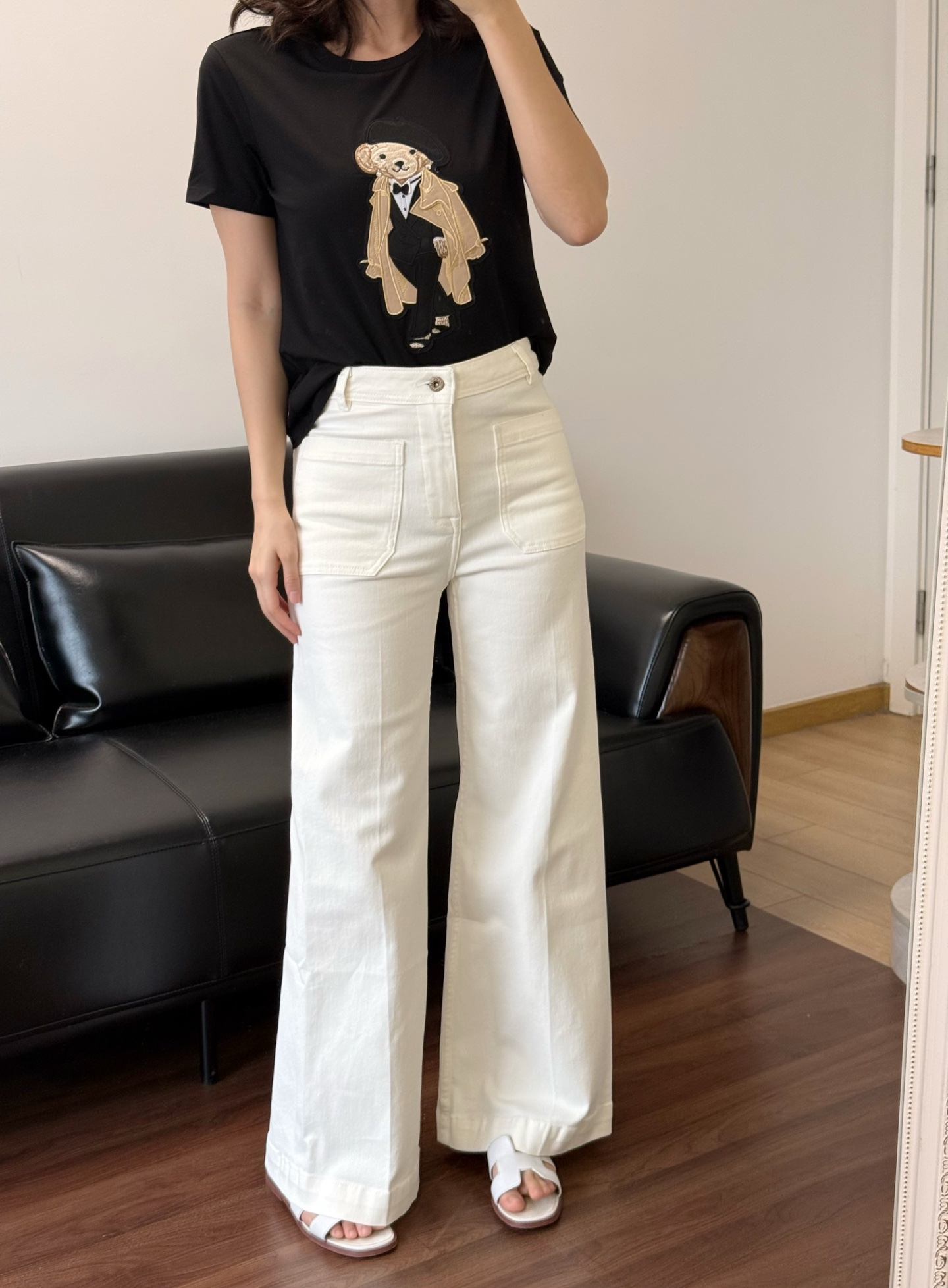 NO:806758,Model 166 98 wears size 26 slim fit,,19860909模特166 98穿26码修身,,,Women's clothing