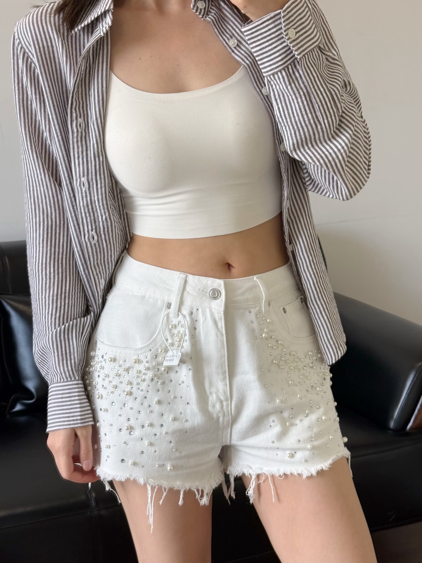 NO:876242,Model 166 98 wears size S, which is suitable.19860909模特166 98穿S码合适,,,Women's clothing