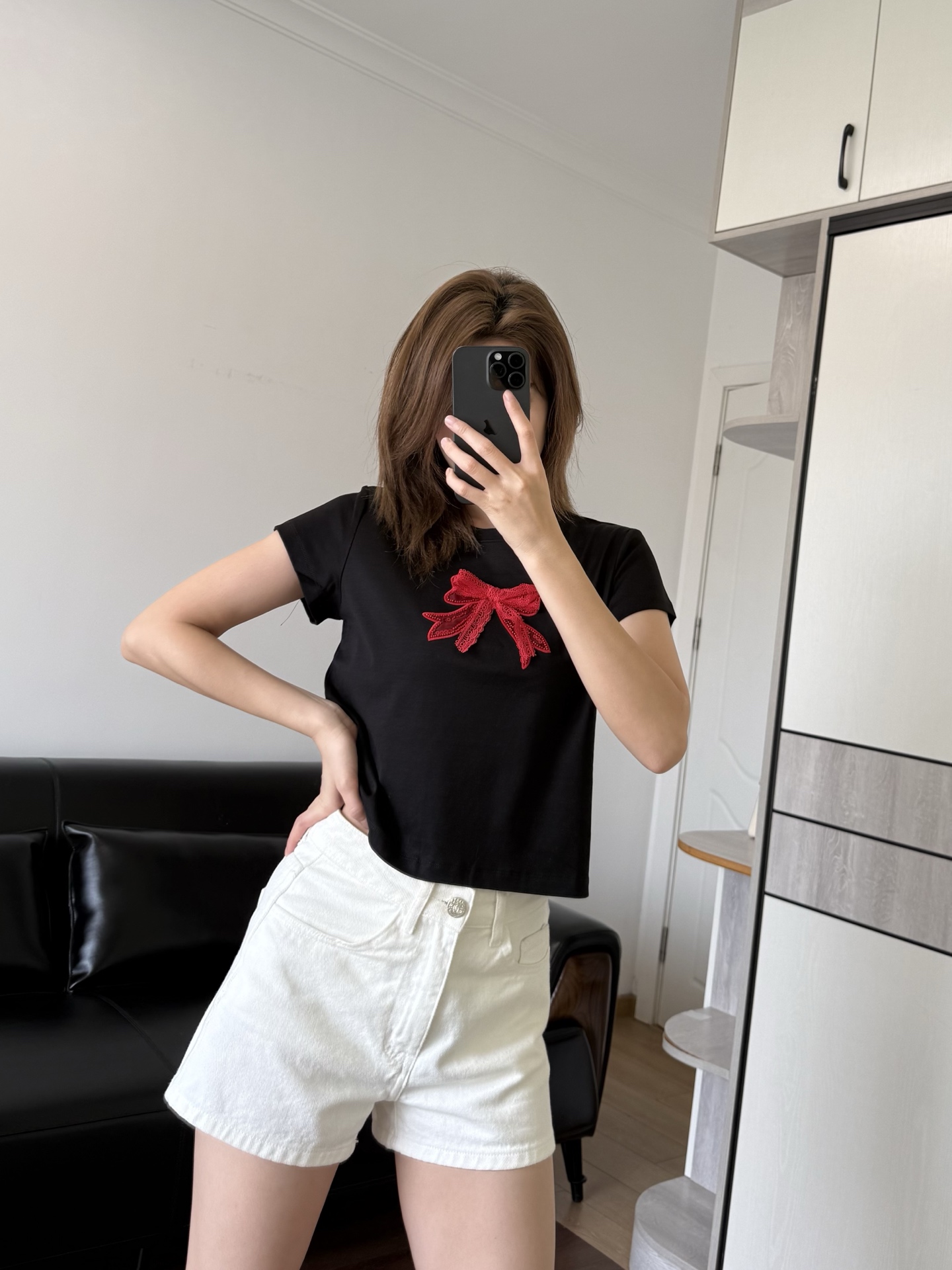NO:859334,The clothes have a slimming effect. Take the true size. If you like it looser, you can go bigger.19860909衣服修身效果 正码拿  喜欢宽松可以拍大,,,Women's clothing