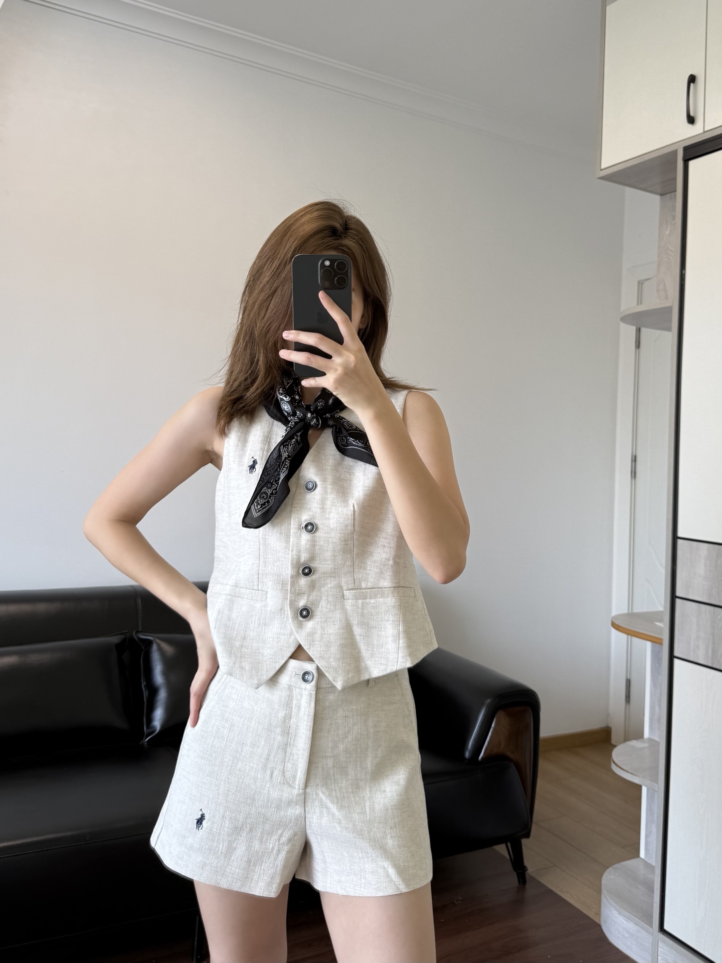 NO:863597,Model 166 98 wears size S, which is suitable.19860909模特166 98穿S码合适,,,Women's clothing
