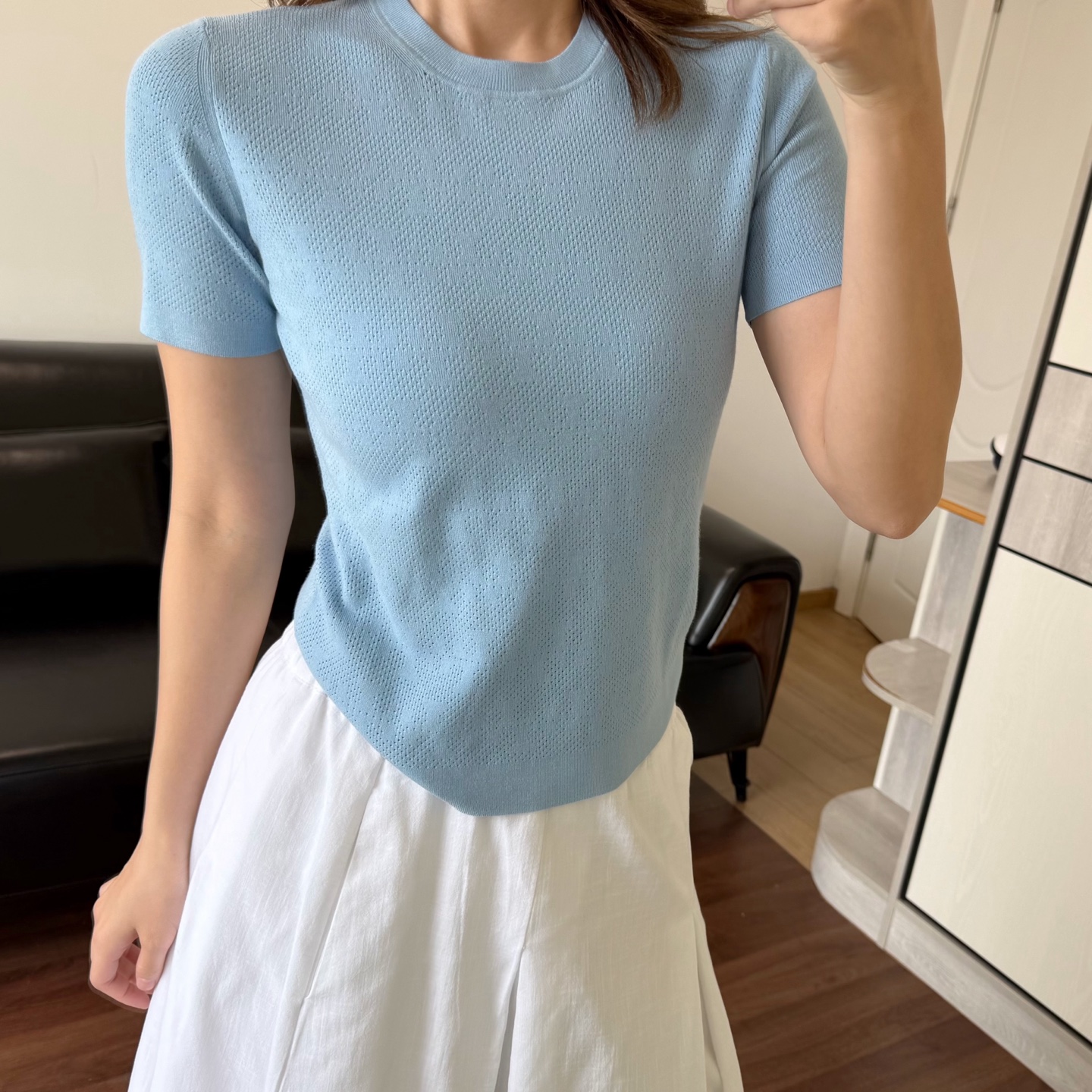 NO:885173,Model 166 98 wears S size slim fit,19860909模特166 98穿S码修身,,,Women's clothing