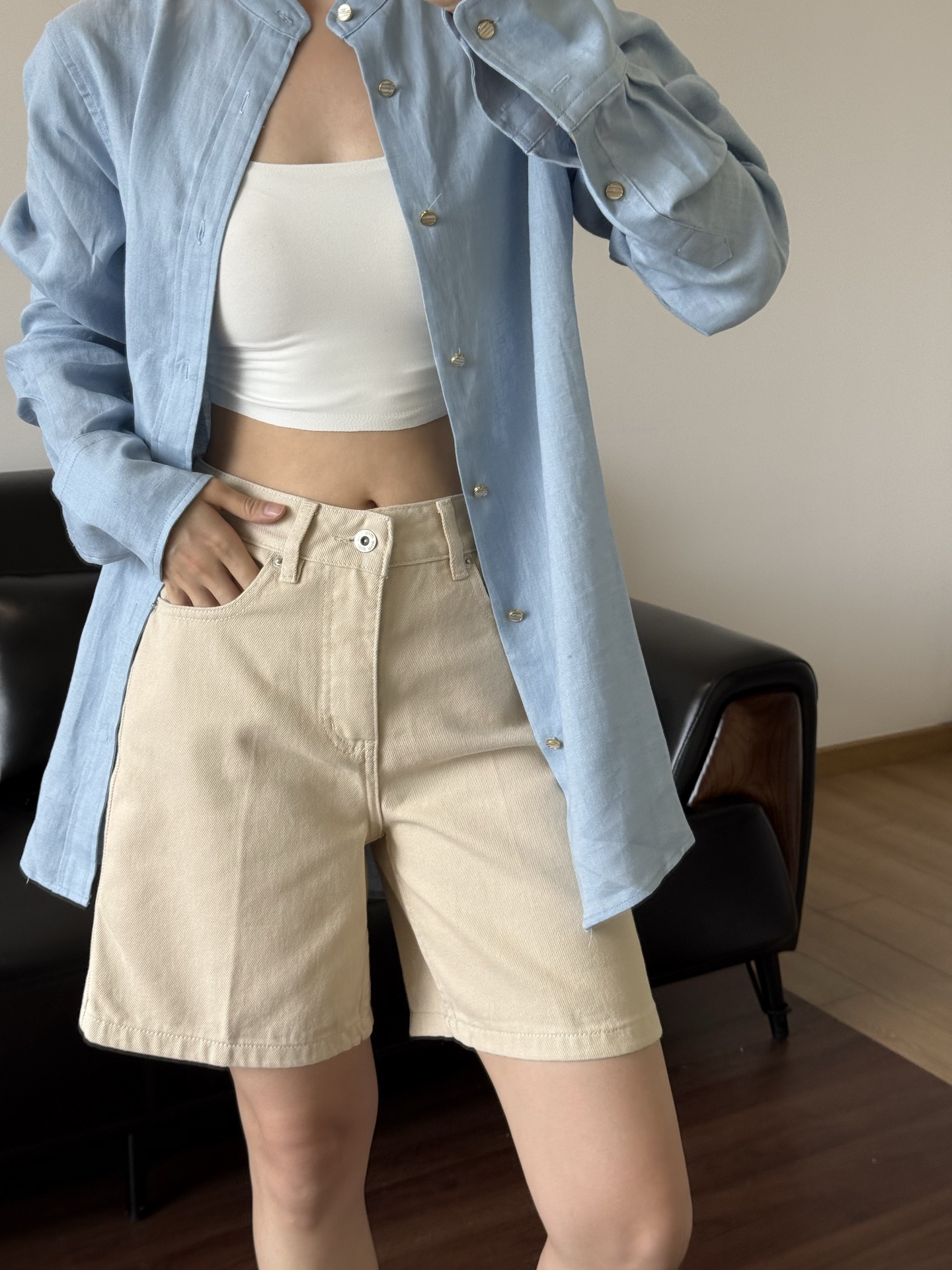 NO:892611,Model 166 98 wears size S, which is suitable.19860909模特166 98穿S码合适,,,Women's clothing