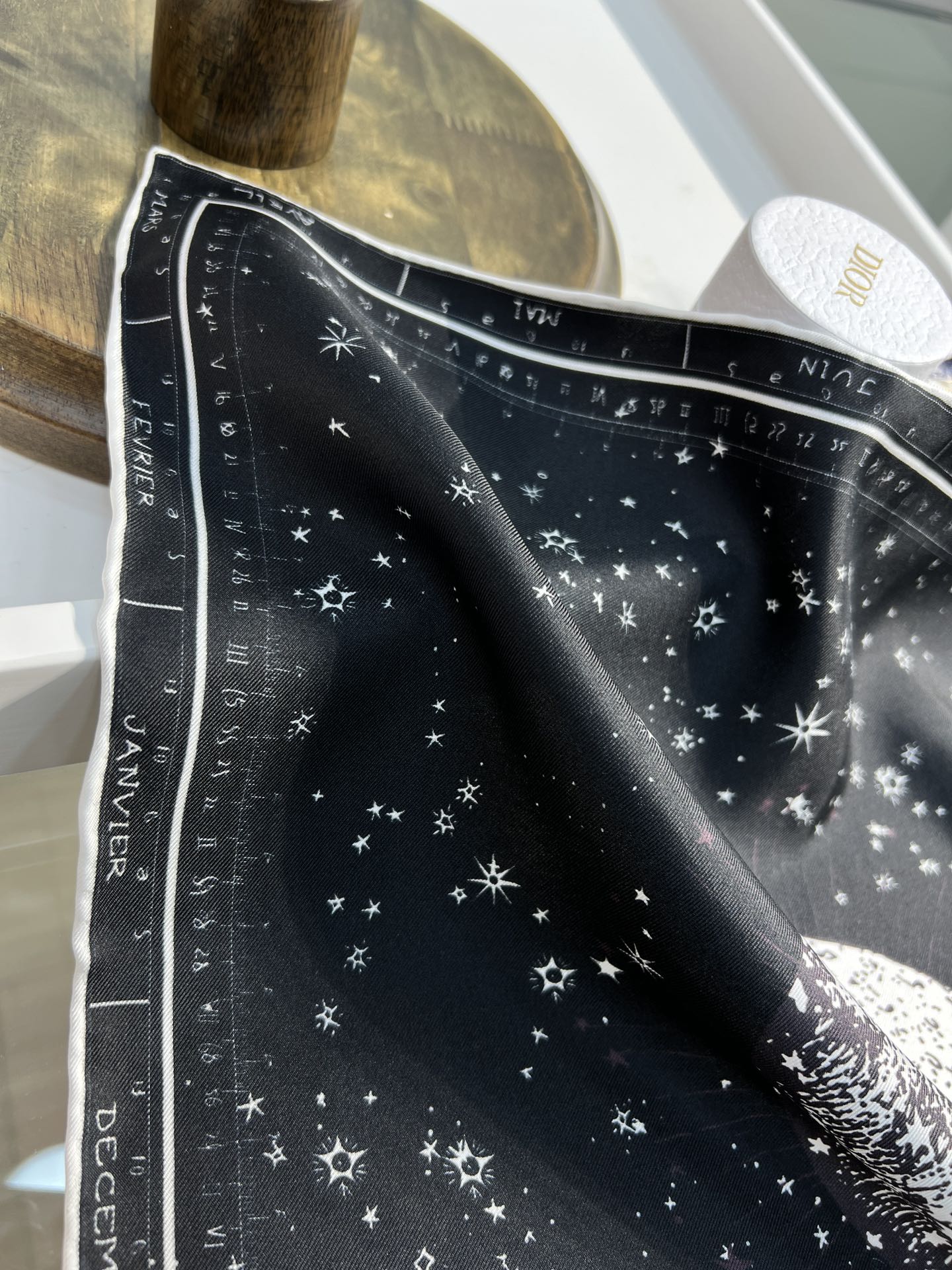 Dior 星座系列～90真丝印花方巾