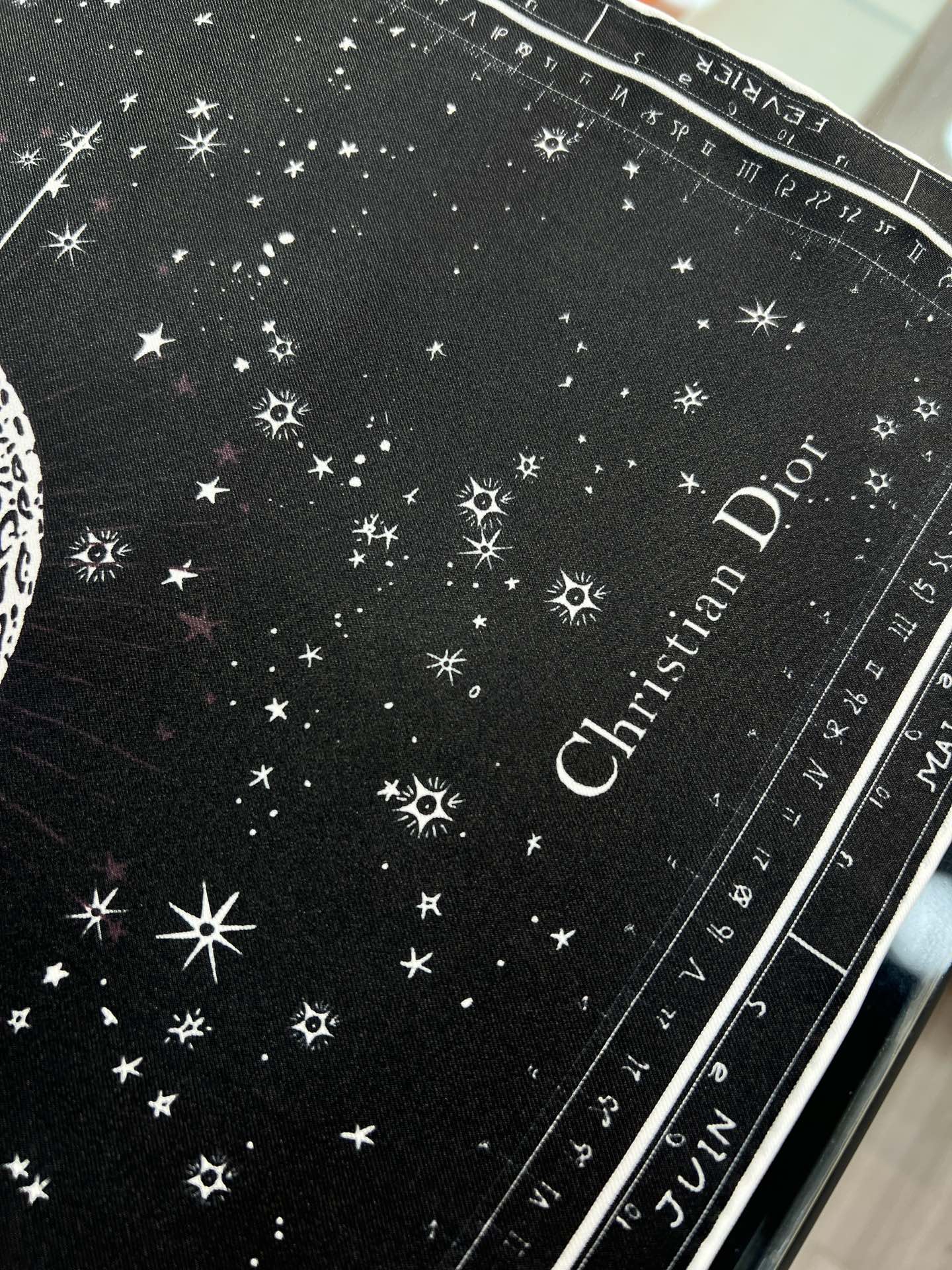 Dior 星座系列～90真丝印花方巾