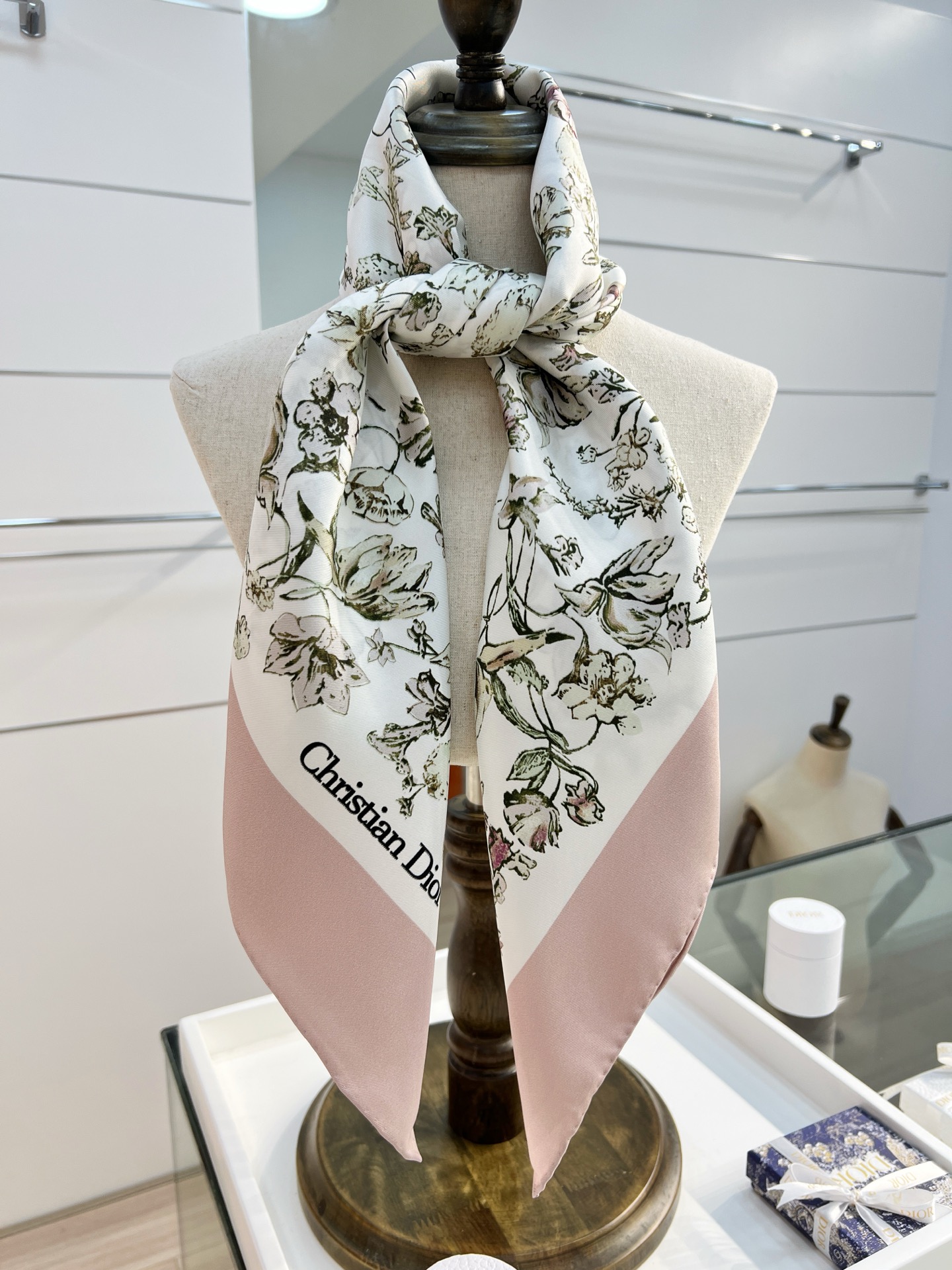 Dior Dior 双面印花方巾