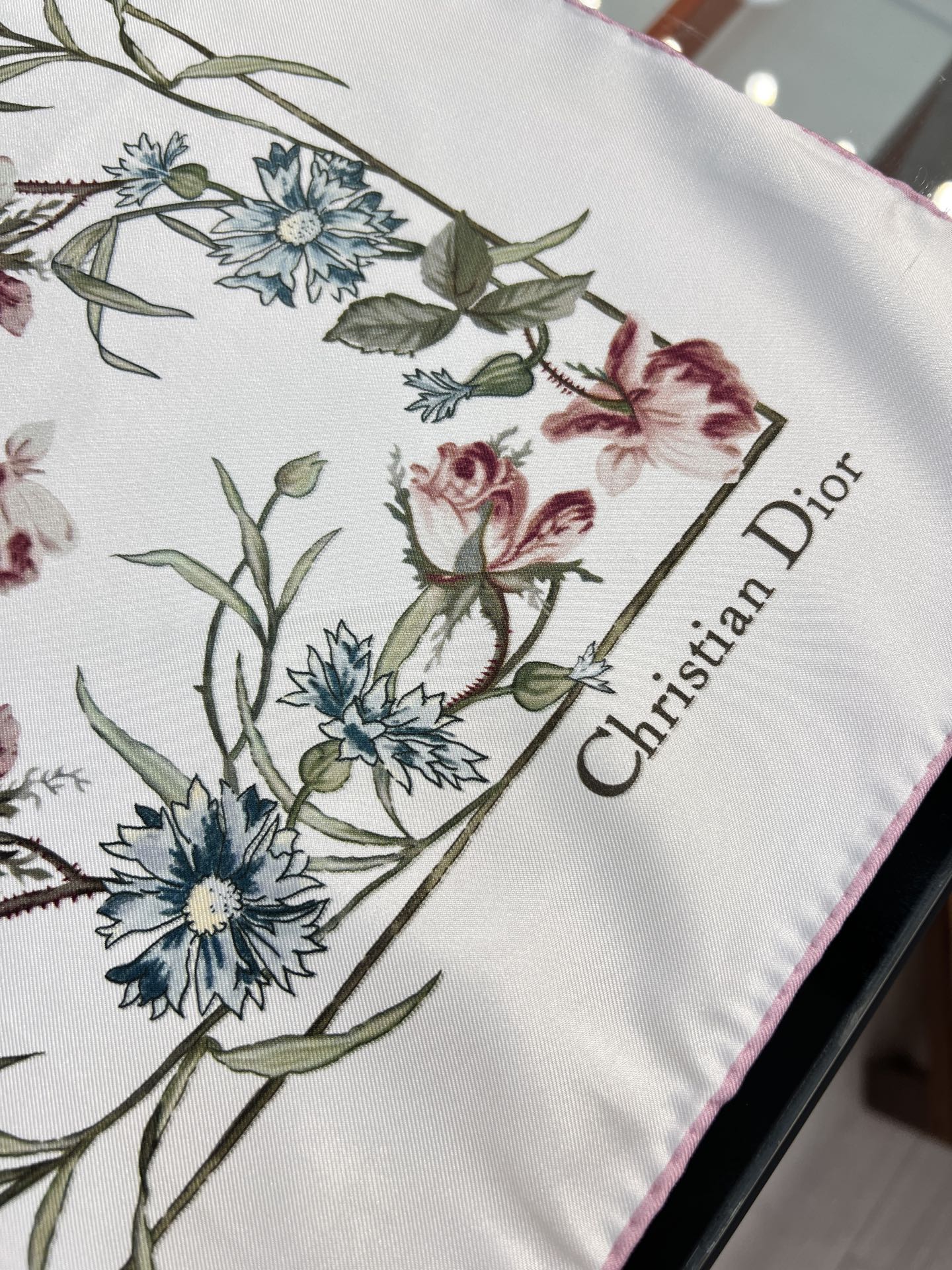 Dior Dior 双面印花方巾