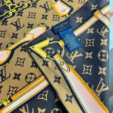 MONOGRAM CONFIDENTIAL 方巾【18mm顶级真丝双面同色丝巾】Monogram Con MONOGRAM CONFIDENTIAL 方巾【18mm顶级真丝双面同色丝巾】Monogram Con