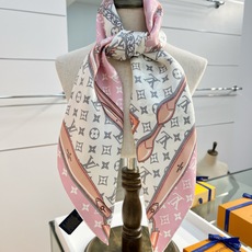 MONOGRAM CONFIDENTIAL 方巾【18mm顶级真丝双面同色丝巾】Monogram Con MONOGRAM CONFIDENTIAL 方巾【18mm顶级真丝双面同色丝巾】Monogram Con