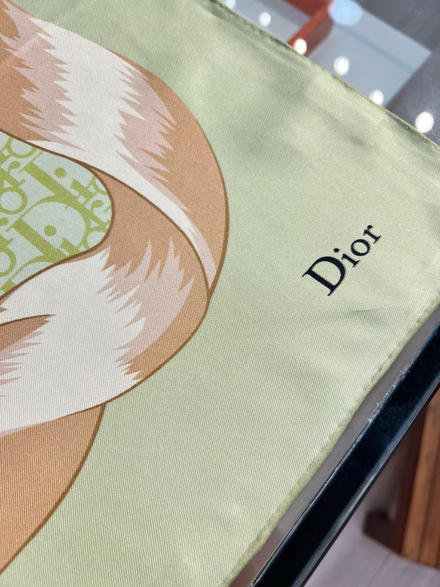 Dior 印花方巾
